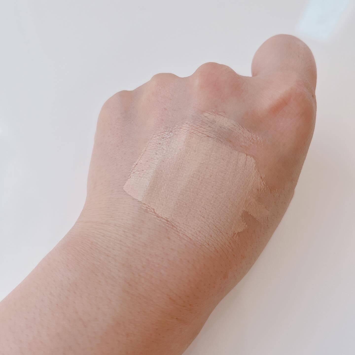 ジョンセンムル スキンヌーダーカバーレイヤークッション 19 フェアライト/JUNG SAEM MOOL/クッションファンデーションを使ったクチコミ（3枚目）