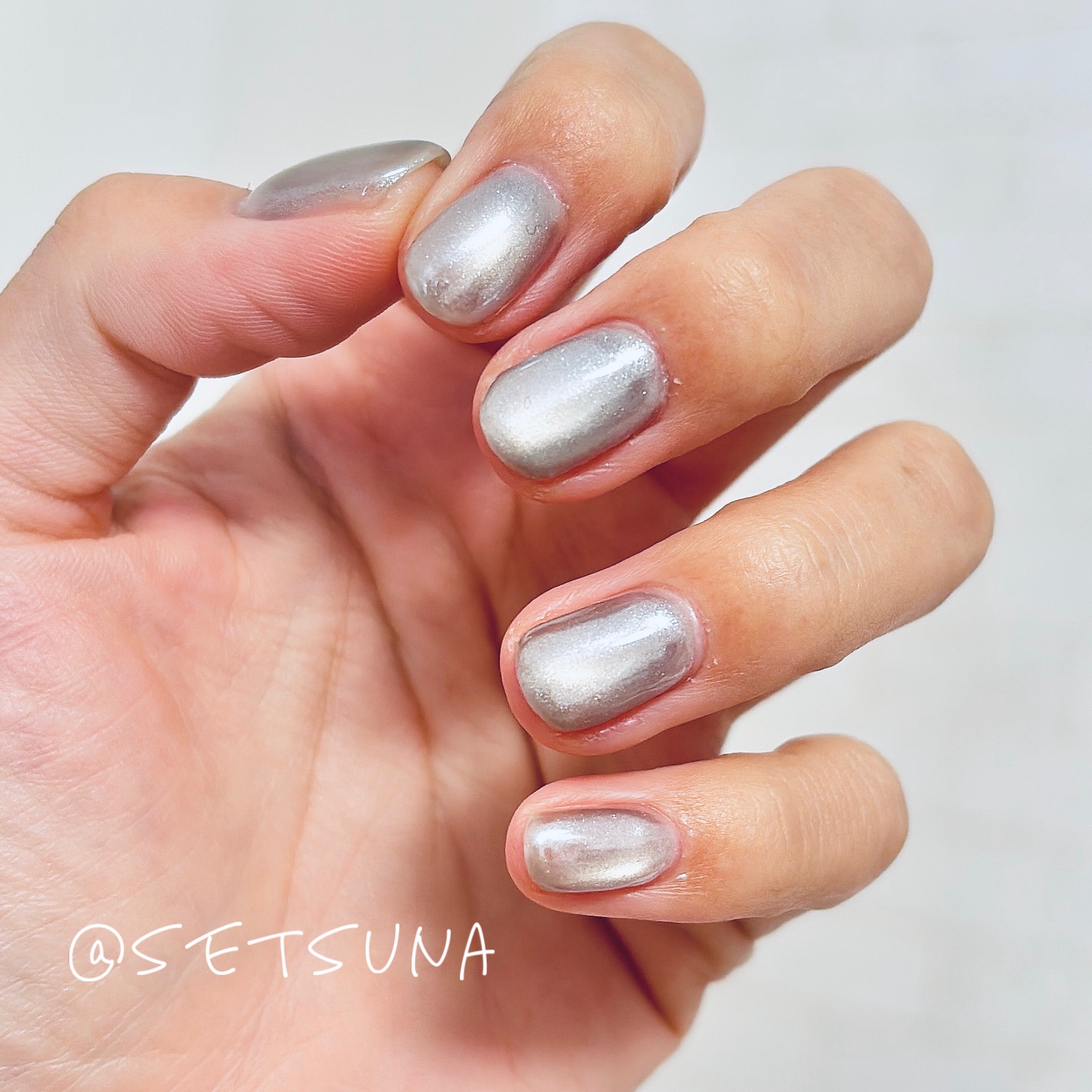 5ミクロンマグネット 01/ネイル工房/ジェルネイルを使ったクチコミ（2枚目）