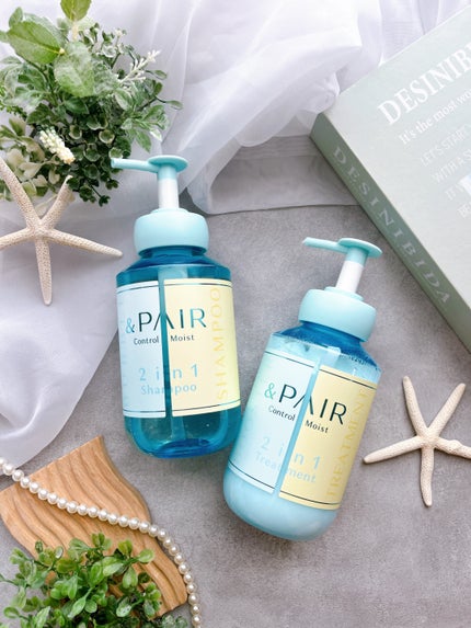 アンドペア コントロール モイスト 2in1 シャンプー&ヘアトリートメント/&PAIR/市販シャンプーを使ったクチコミ(1枚目)