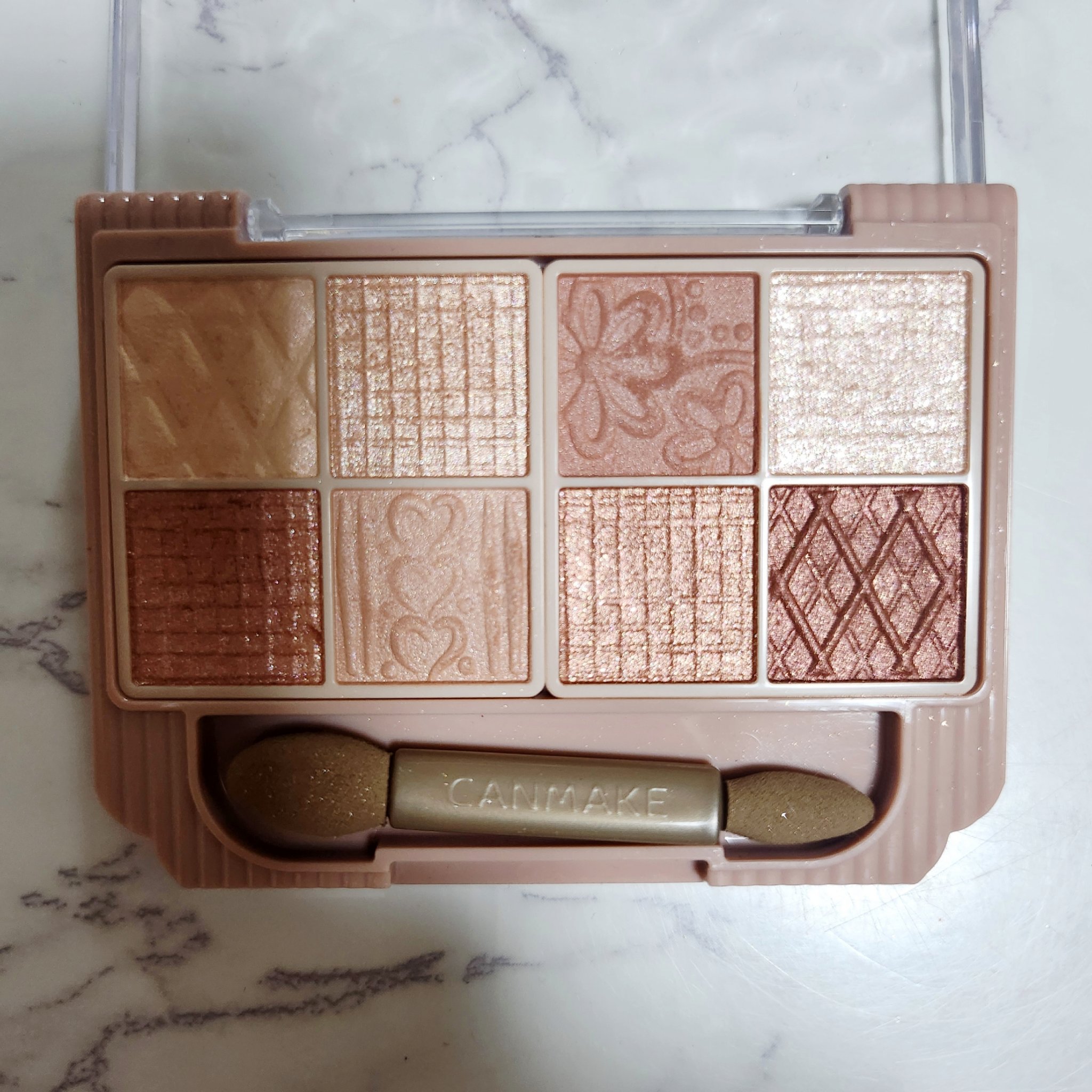 プティパレットアイズ/キャンメイク/パウダーアイシャドウを使ったクチコミ（2枚目）