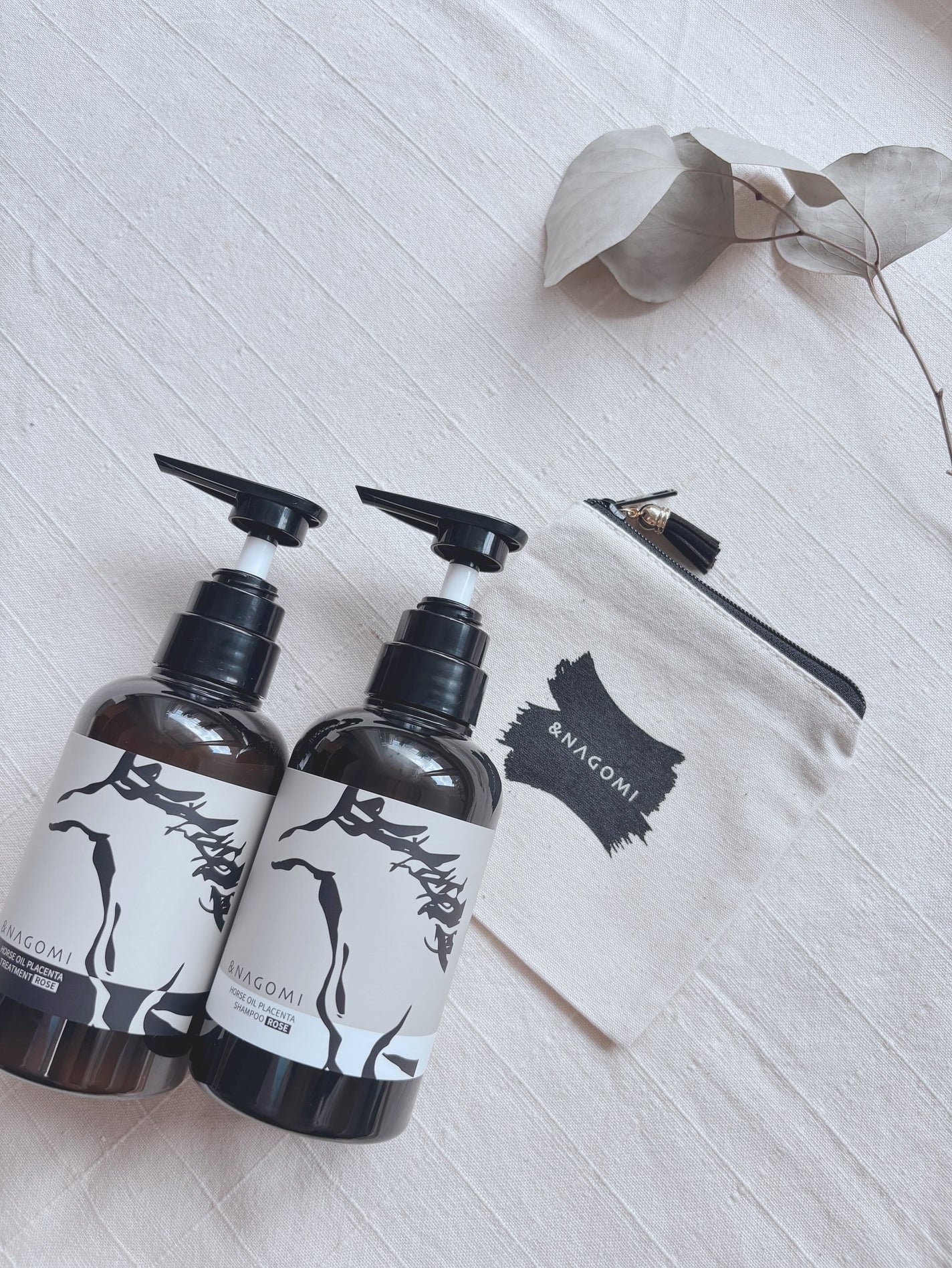 馬プラセンタエキス配合 馬油 シャンプー/トリートメント/&NAGOMI/シャンプー・コンディショナーを使ったクチコミ(3枚目)