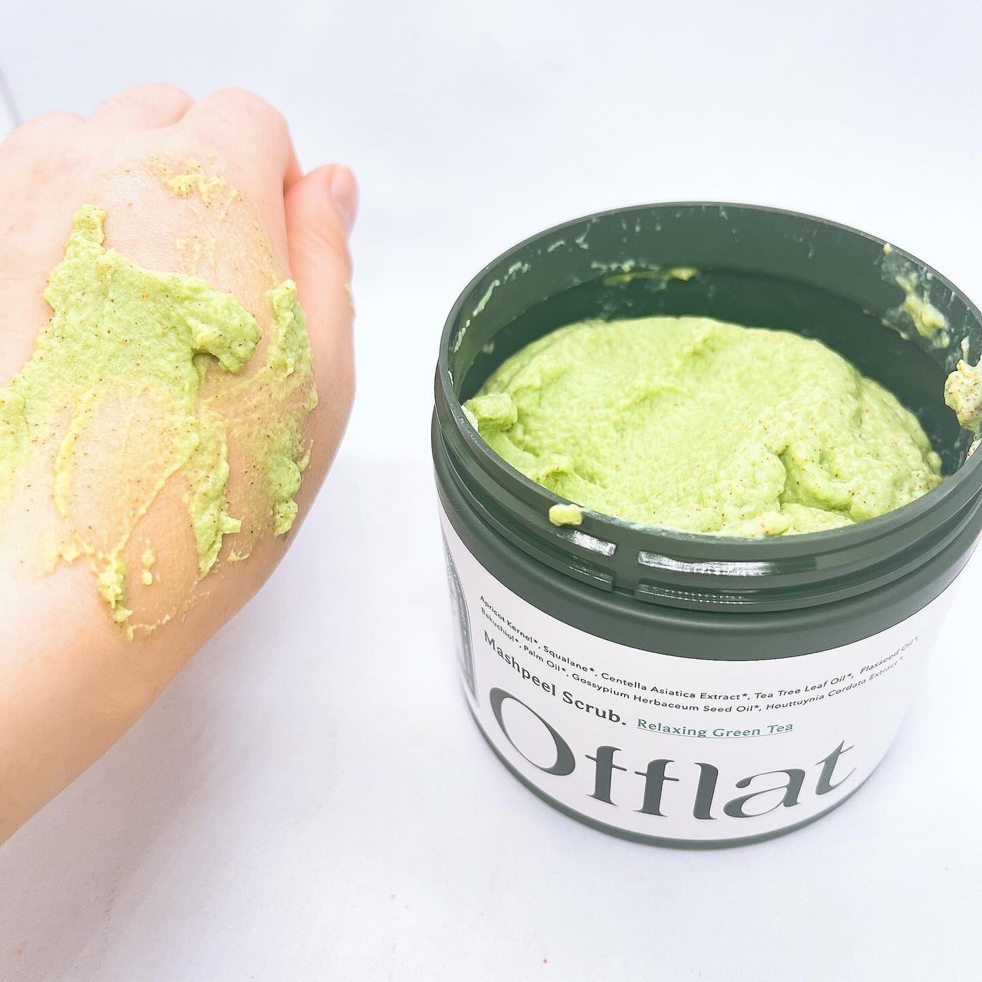 オフラットマシュピールスクラブ/Offlat/ピーリングを使ったクチコミ(4枚目)