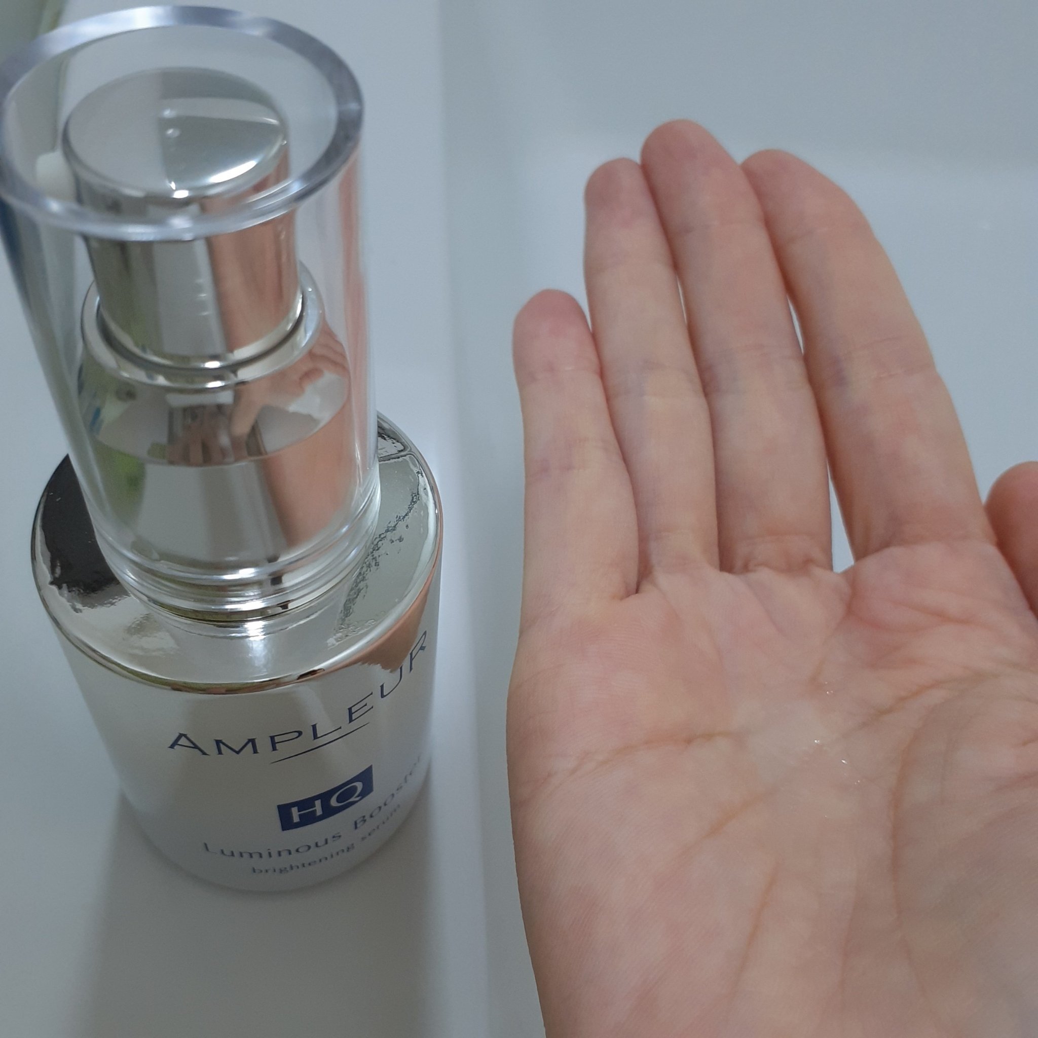 ルミナスHQブースター/アンプルール/ブースター・導入液を使ったクチコミ（3枚目）