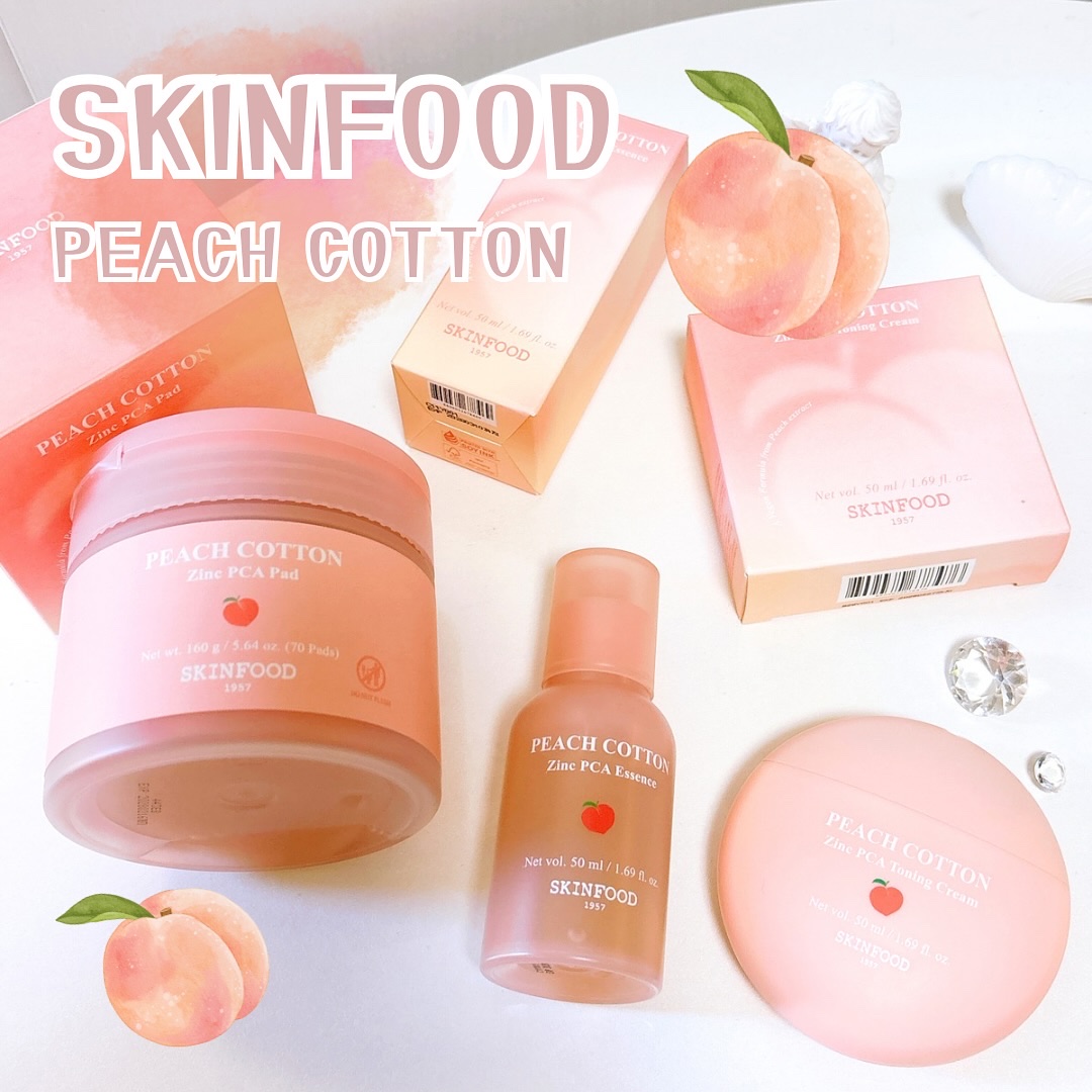 ピーチコットン ジンクPCAエッセンス/SKINFOOD/美容液を使ったクチコミ（1枚目）