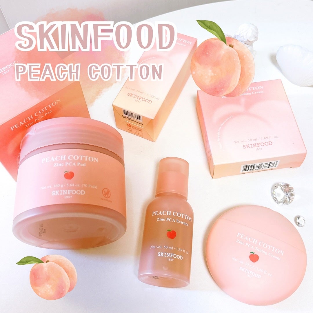 ピーチコットン ジンクPCAエッセンス/SKINFOOD/美容液を使ったクチコミ(1枚目)