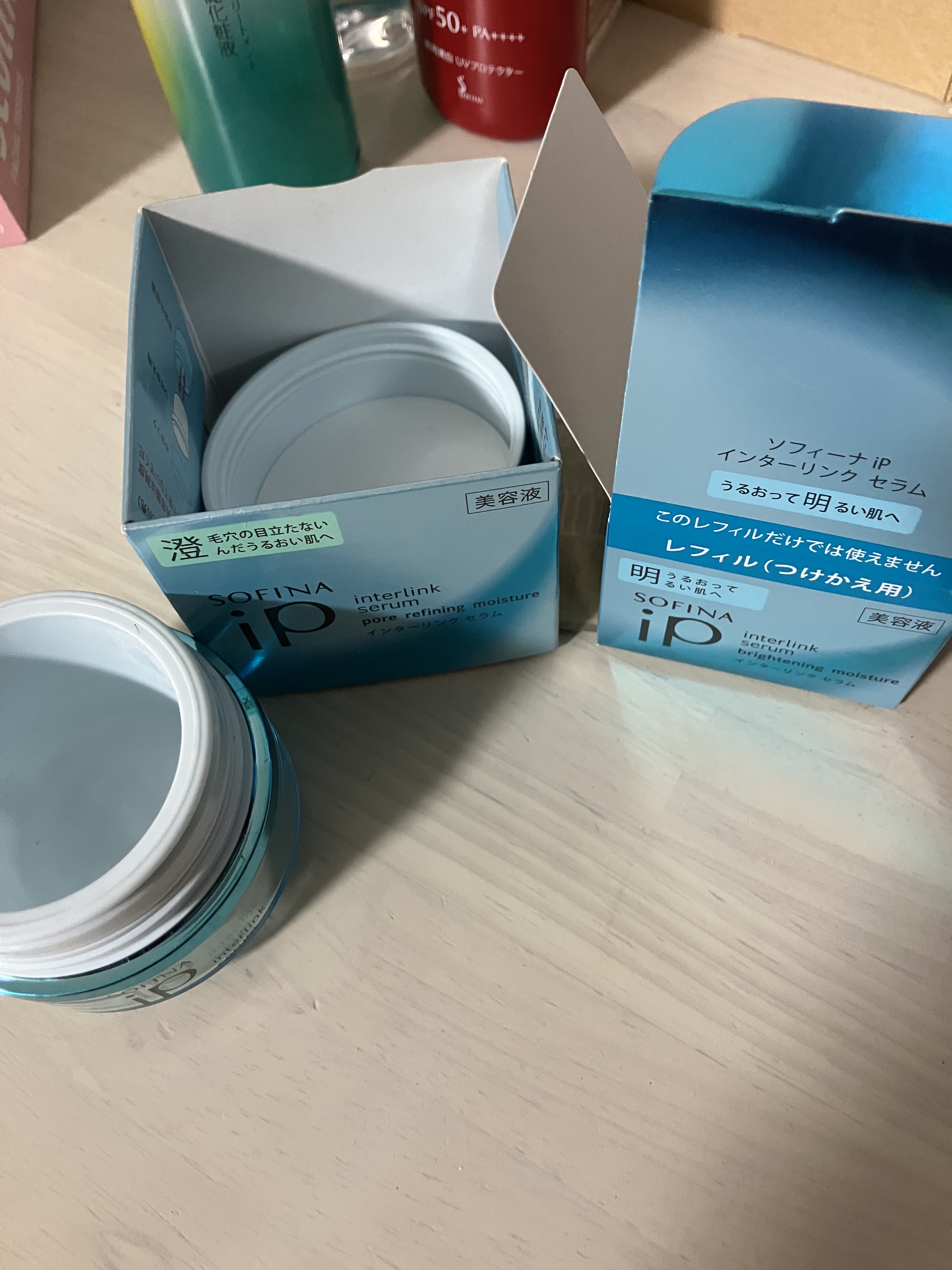 インターリンクセラム 毛穴の目立たない澄んだうるおい肌へ 本体/SOFINA iP/美容液を使ったクチコミ（1枚目）