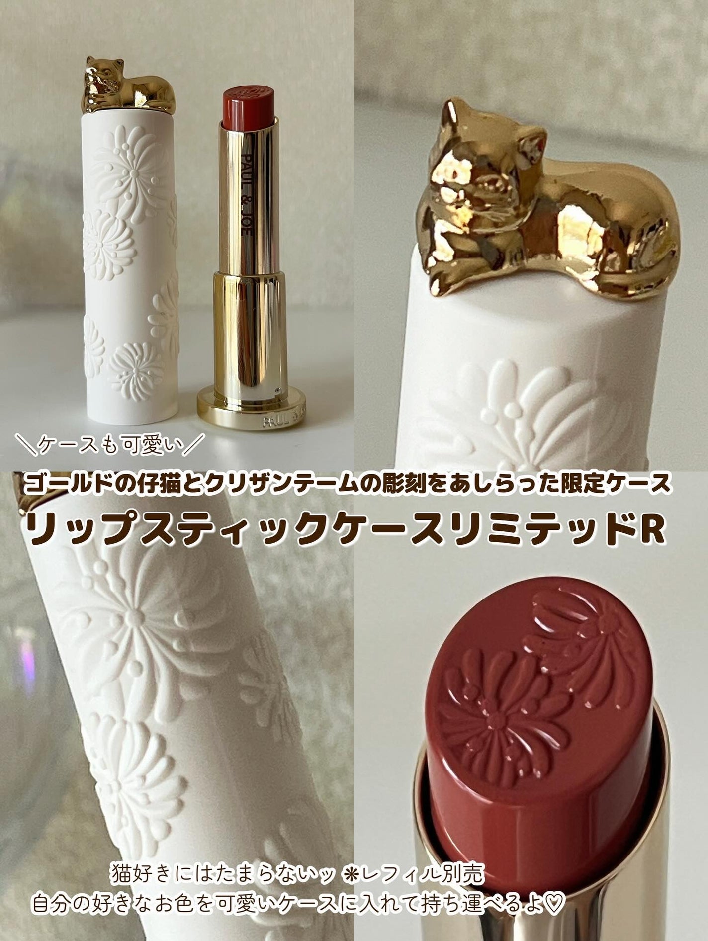 リップスティック/PAUL & JOE BEAUTE/口紅を使ったクチコミ(5枚目)