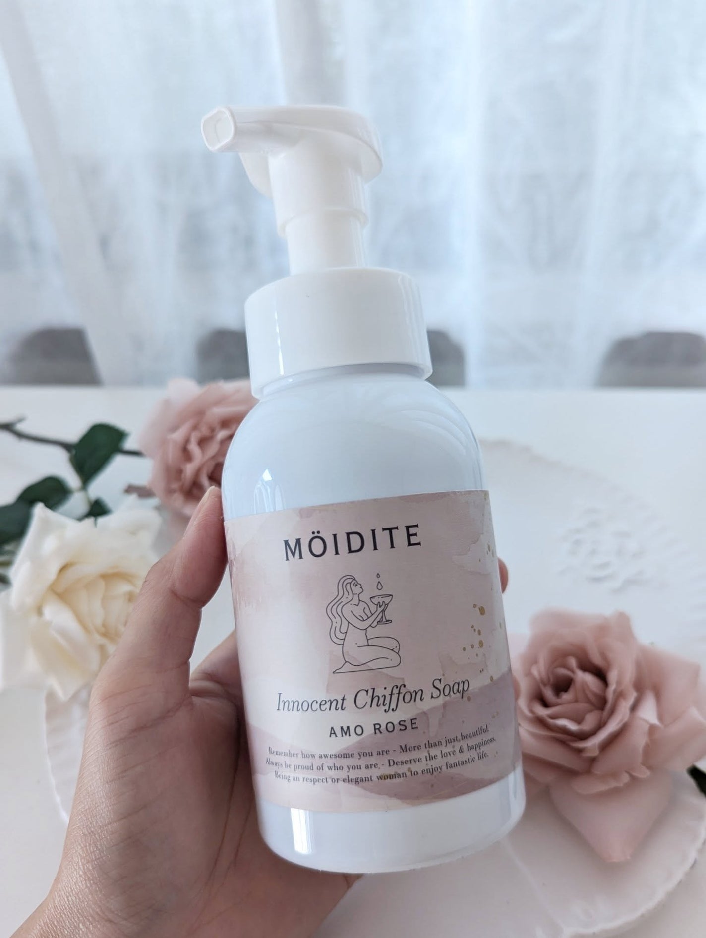 イノセントシフォンソープ アモーローズ /MOIDITE/デリケートゾーンケアを使ったクチコミ(3枚目)