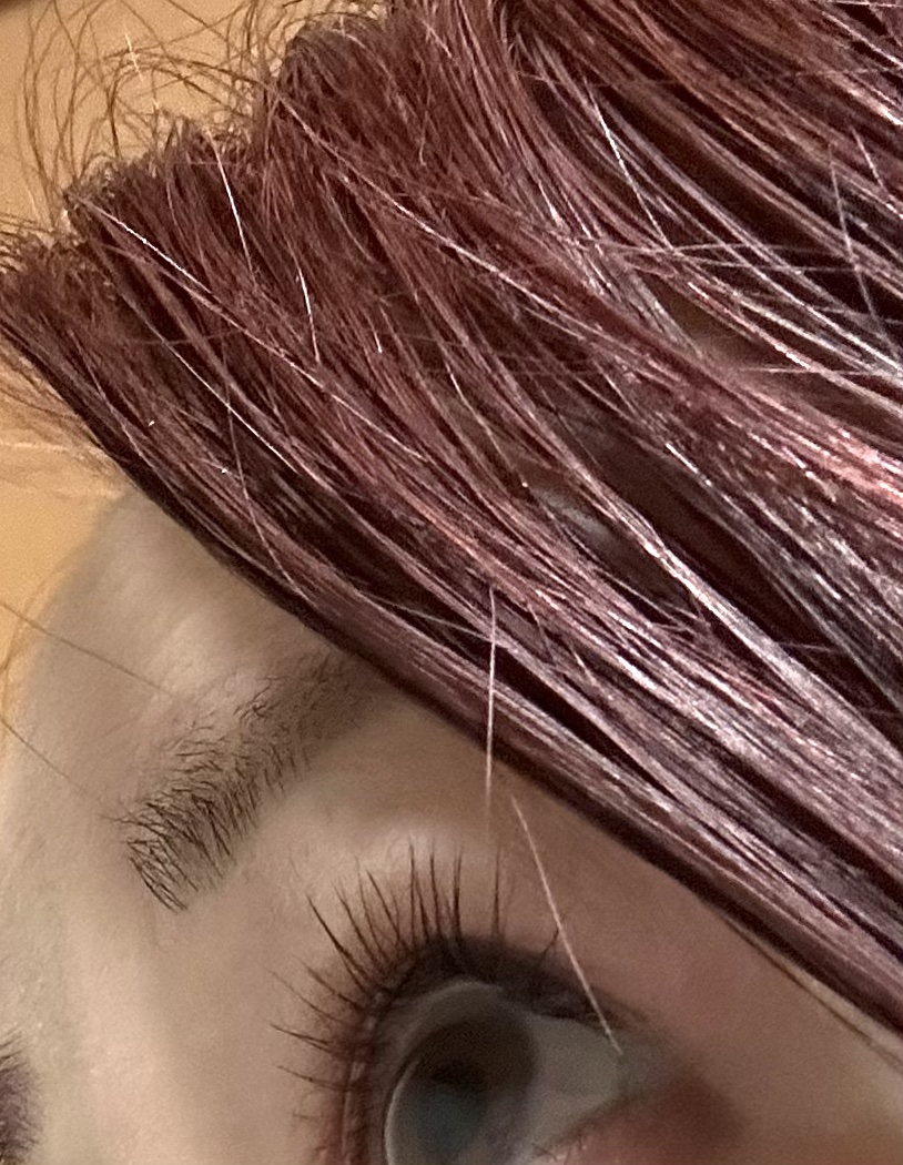 カラージェニック ミルキーヘアカラー (ちらっと白髪用) P01 クリスタルピンク/サイオス/ヘアカラーを使ったクチコミ（2枚目）