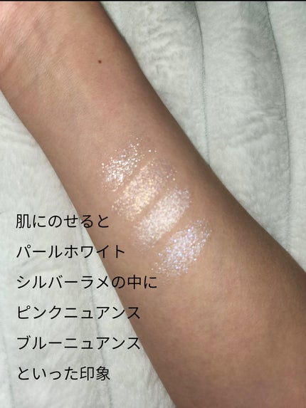 バックステージ グロウ マキシマイザー パレット 002 フロステッド オパール グロウ/Dior/ハイライトを使ったクチコミ(3枚目)