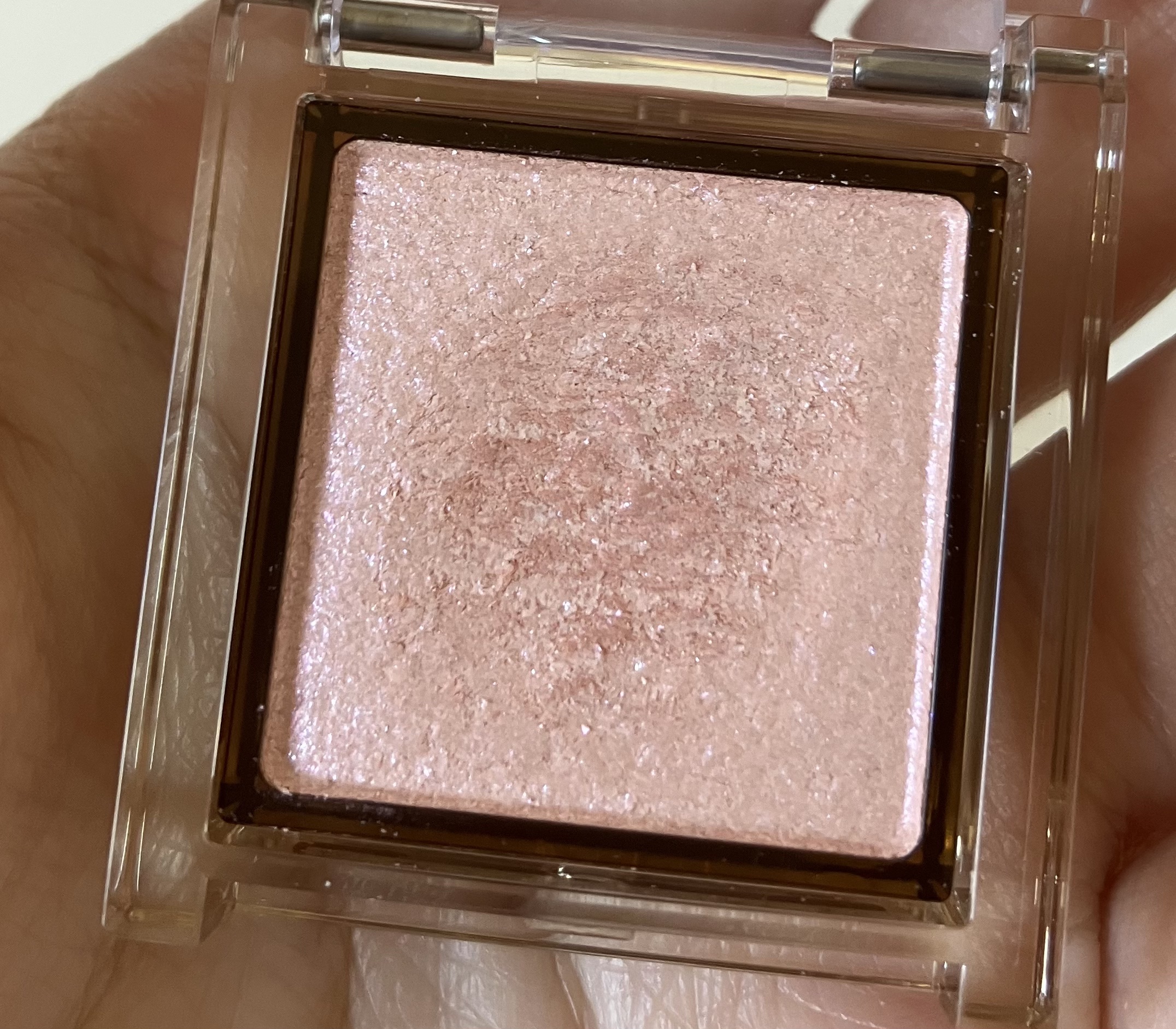 アイプランナー D07 ピーチホリック(限定)/excel/単色アイシャドウを使ったクチコミ（1枚目）