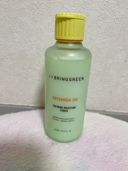 BRING GREEN ヨモギセラカーミングモイスチャートナーのクチコミ「【ブリングリーン】ACモイスチャートナー
☆カワラヨモギエキスとセラミドNP配合で潤いサポ.....」(1枚目)