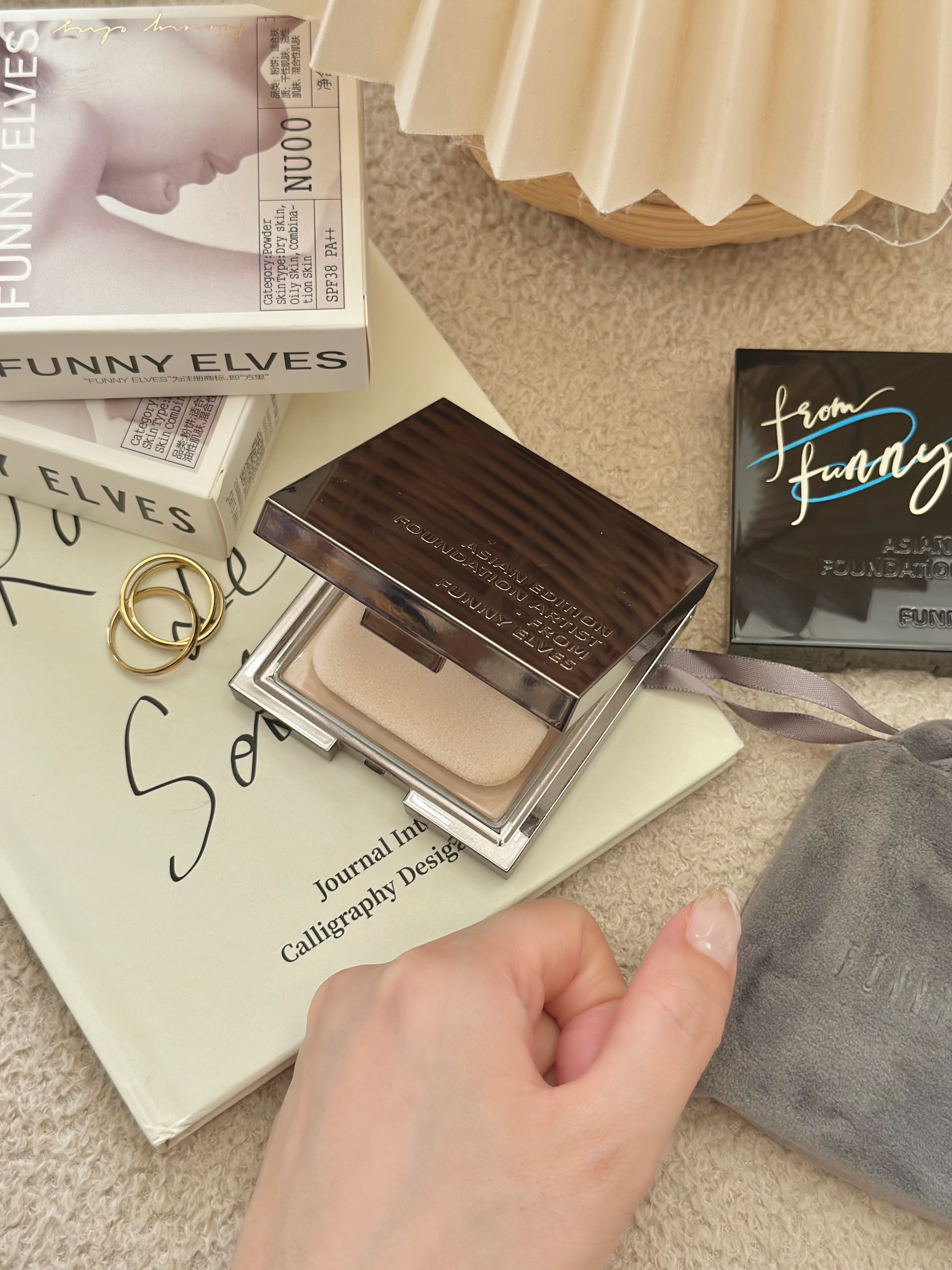ソフトマットプレストパウダー/FUNNY ELVES方里/プレストパウダーを使ったクチコミ（1枚目）