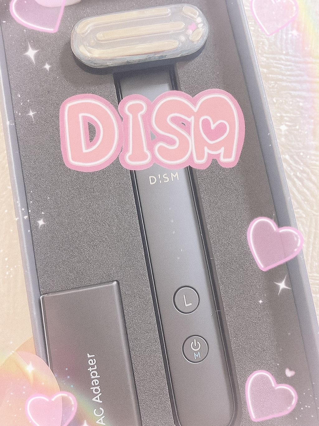 ディズム EMS EER メディスキンケアデバイス/DISM/美顔器・マッサージを使ったクチコミ（1枚目）