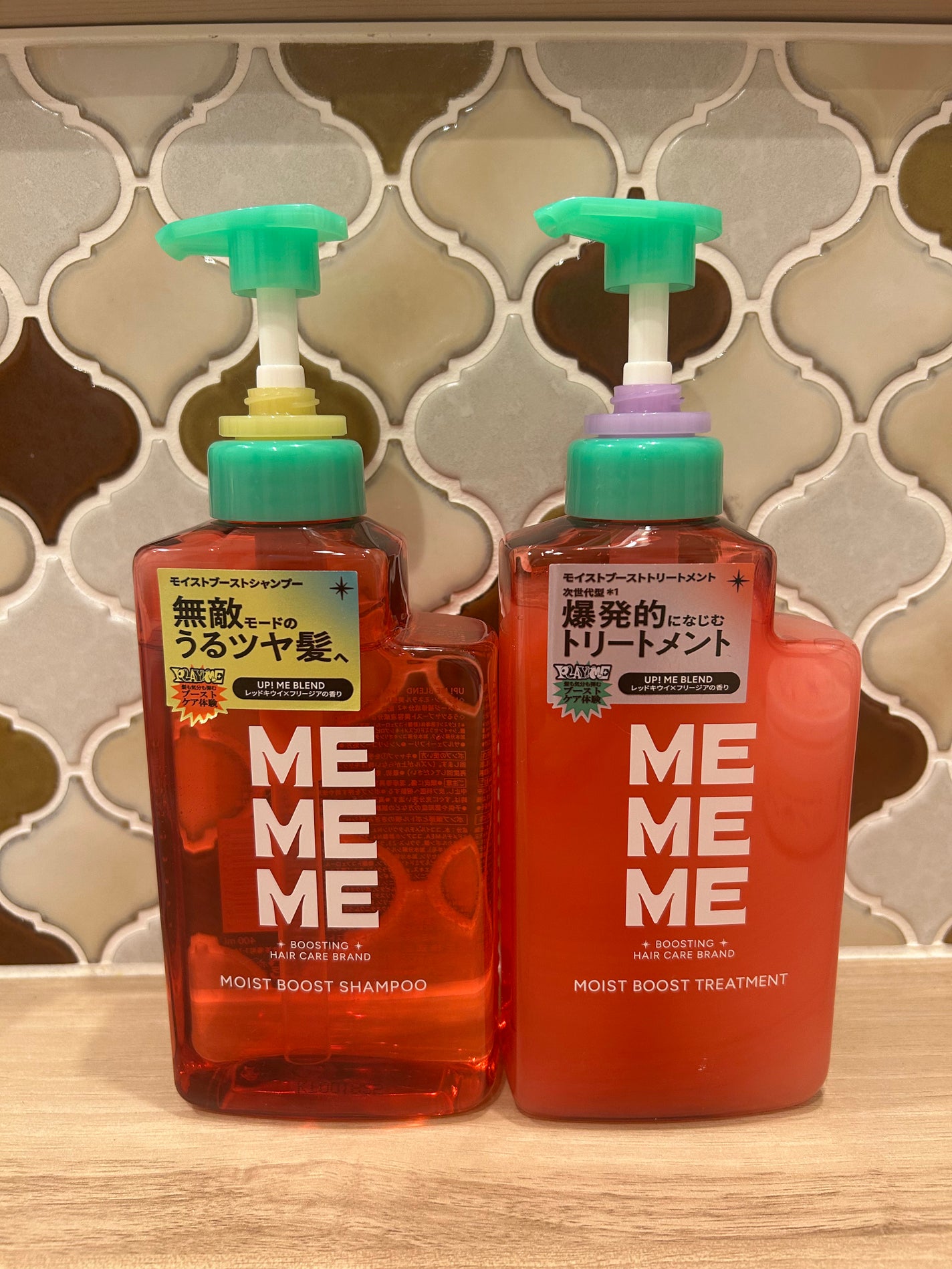 モイストブーストシャンプー/モイストブーストトリートメント/MEMEME/市販シャンプーを使ったクチコミ(1枚目)