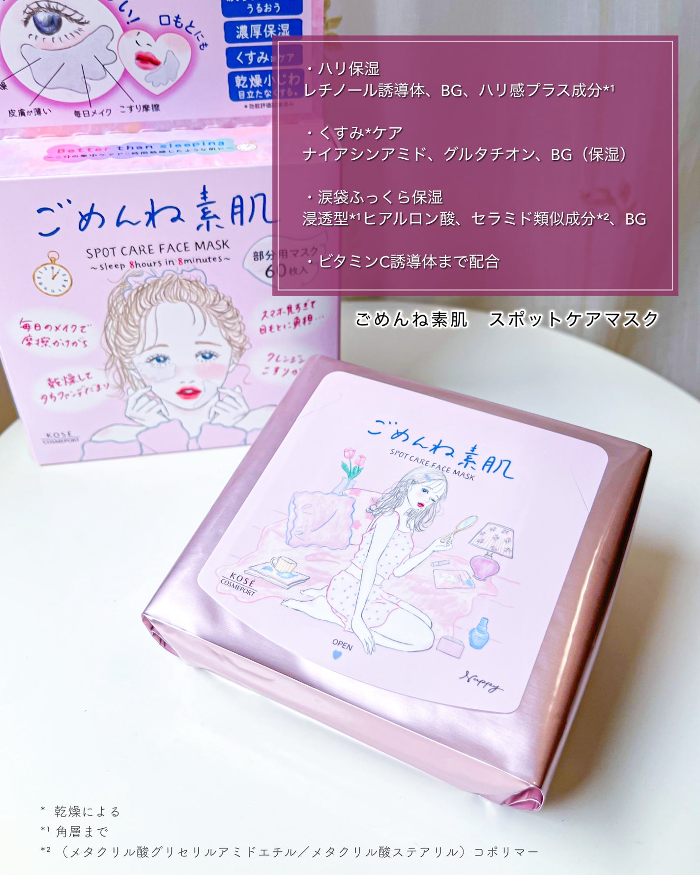 ごめんね素肌 スポットケアマスク/クリアターン/シートマスク・パックを使ったクチコミ(3枚目)