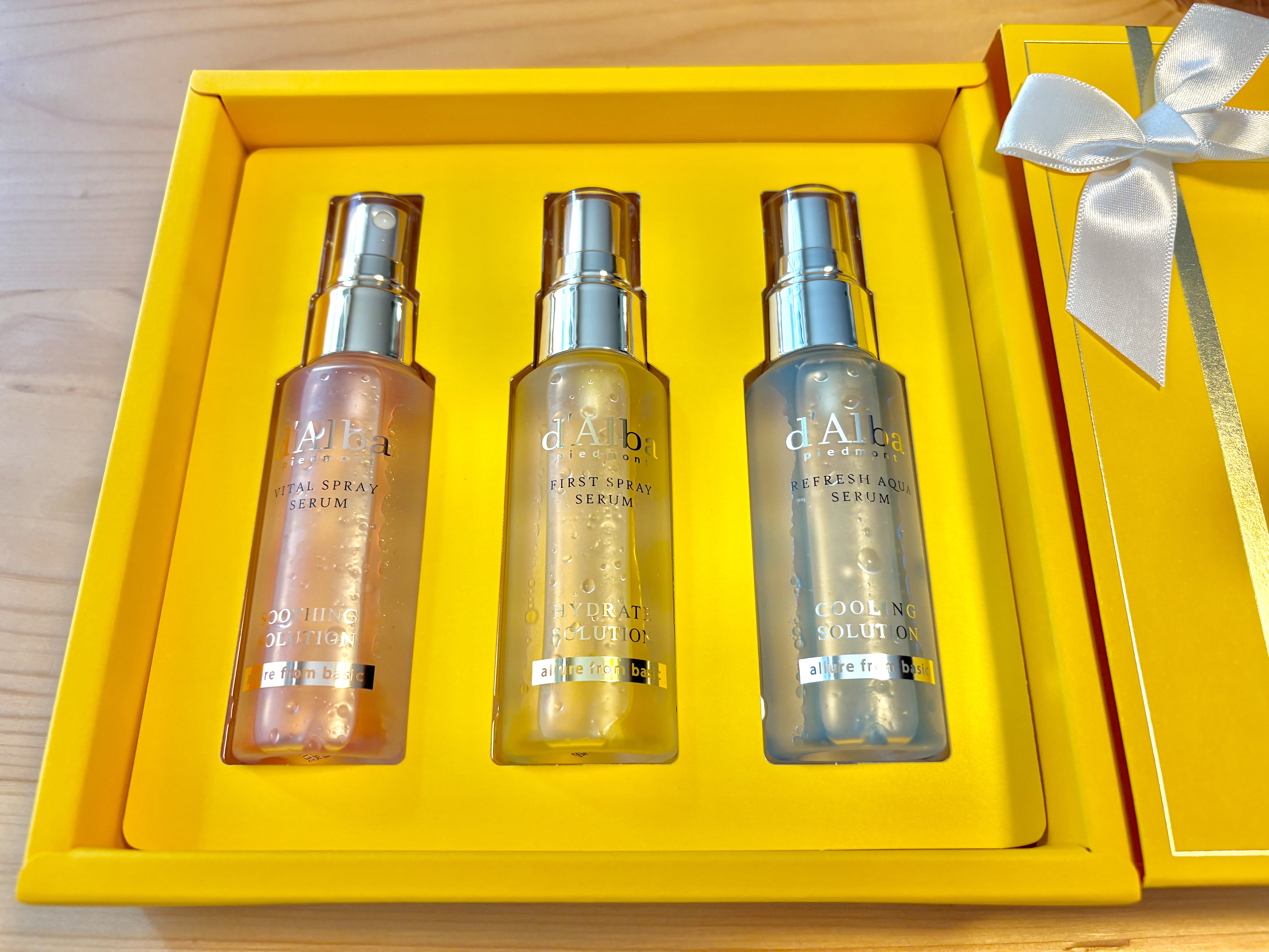 ダルバ ホワイトトリュフファーストスプレーセラム/ダルバ/ミスト状化粧水を使ったクチコミ（1枚目）