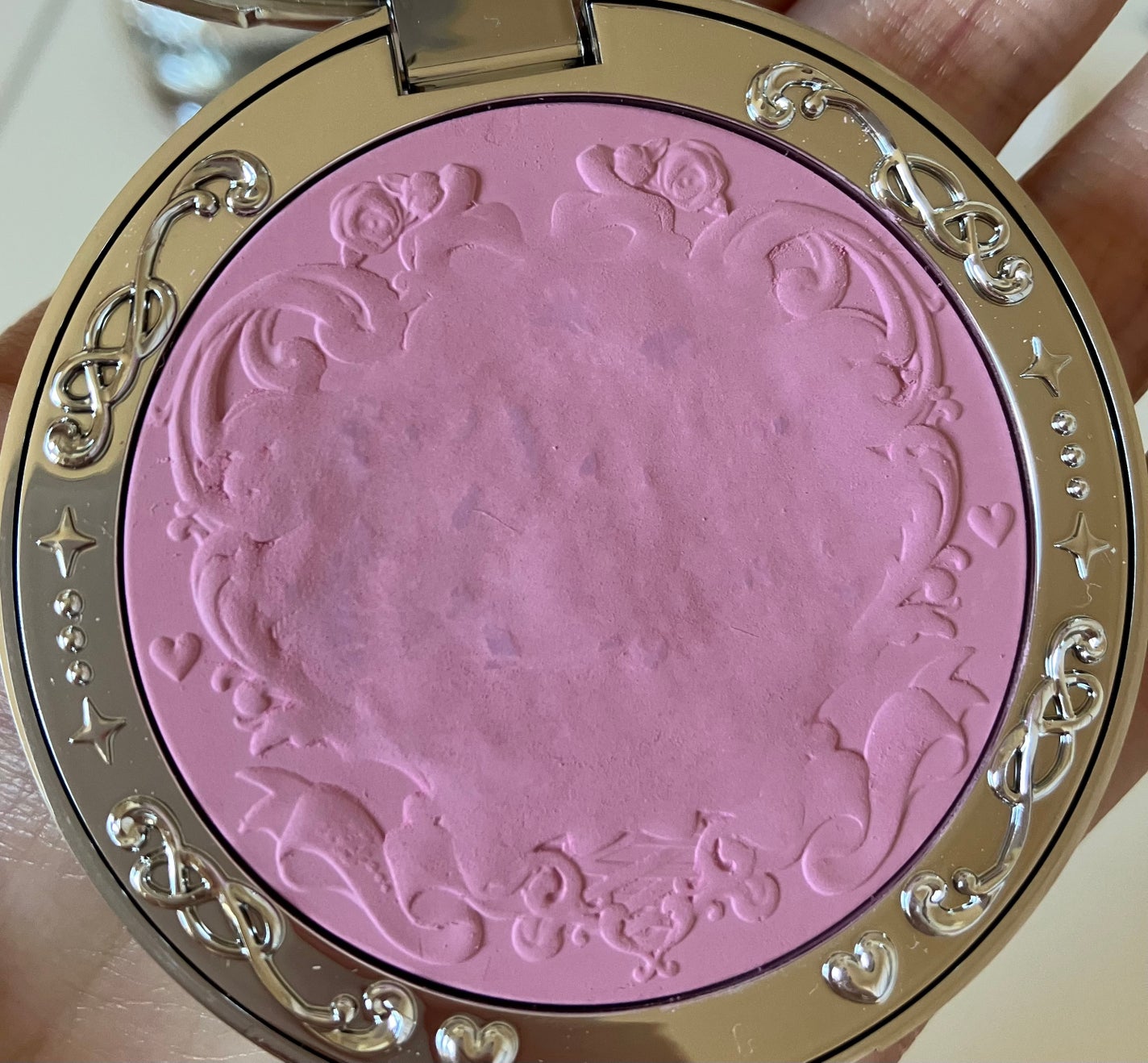 フラワーノーズ スワンバレエシリーズ ブラッシュコンパクト/FlowerKnows/パウダーチークを使ったクチコミ(1枚目)