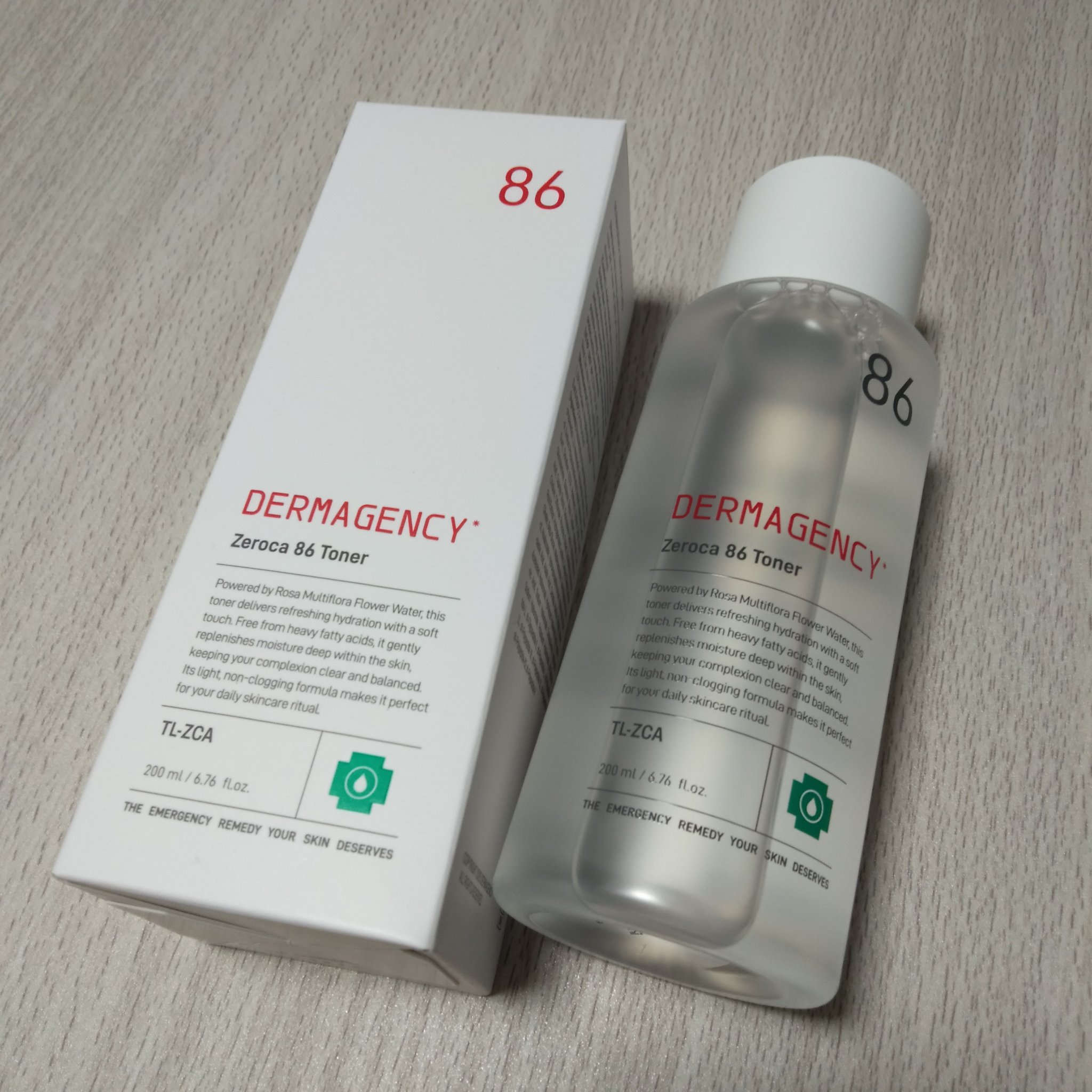 ダーマジェンシー ゼロカ86 トナー/DERMAGENCY/化粧水を使ったクチコミ（3枚目）