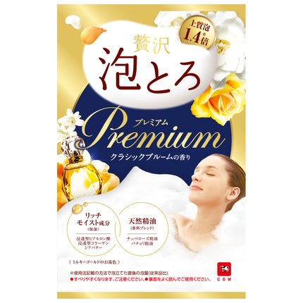 贅沢泡とろ プレミアム 入浴料 クラシックブルームの香り / お湯物語