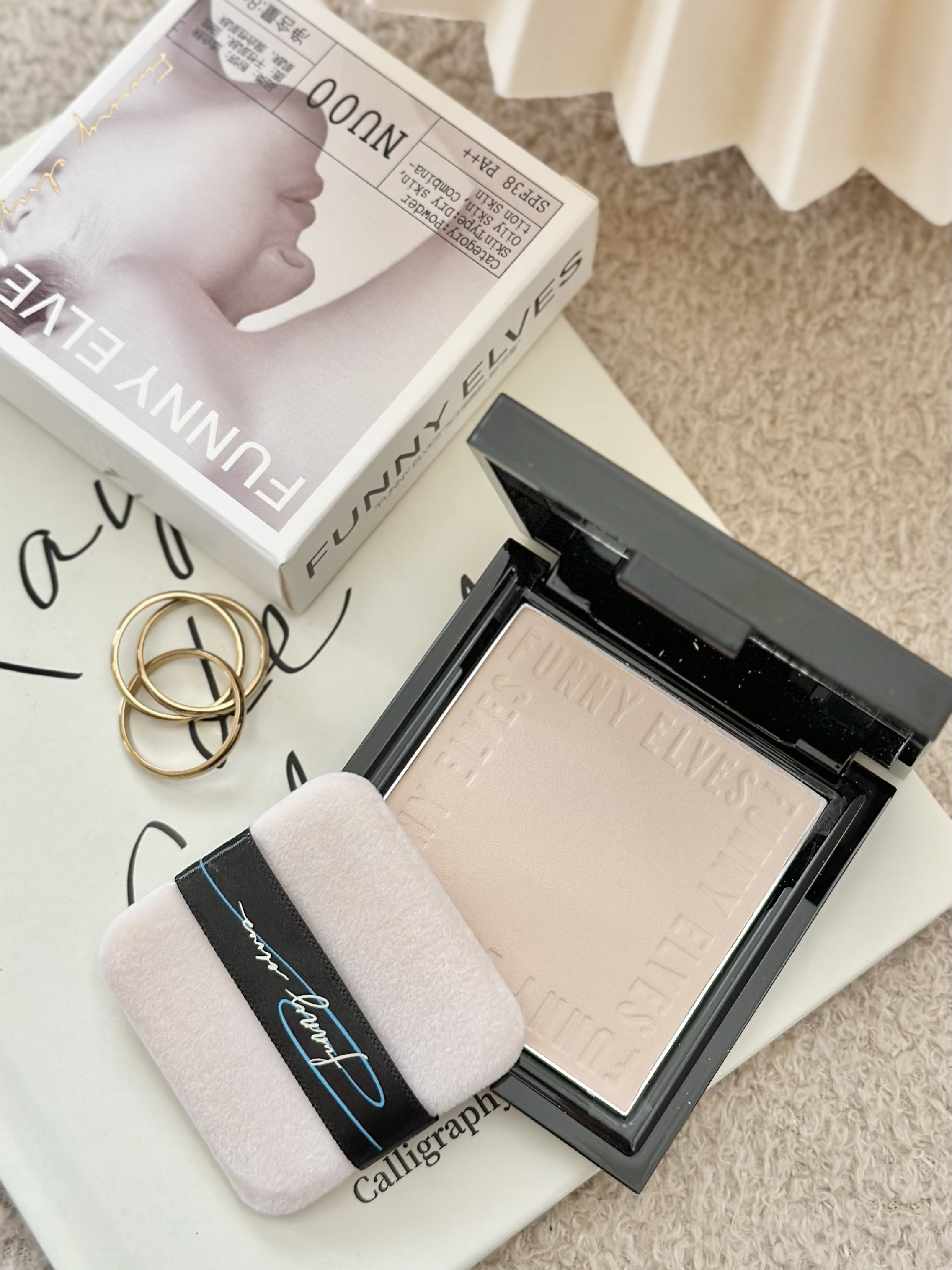 UVソフトマットプレストパウダー/FUNNY ELVES方里/プレストパウダーを使ったクチコミ（2枚目）