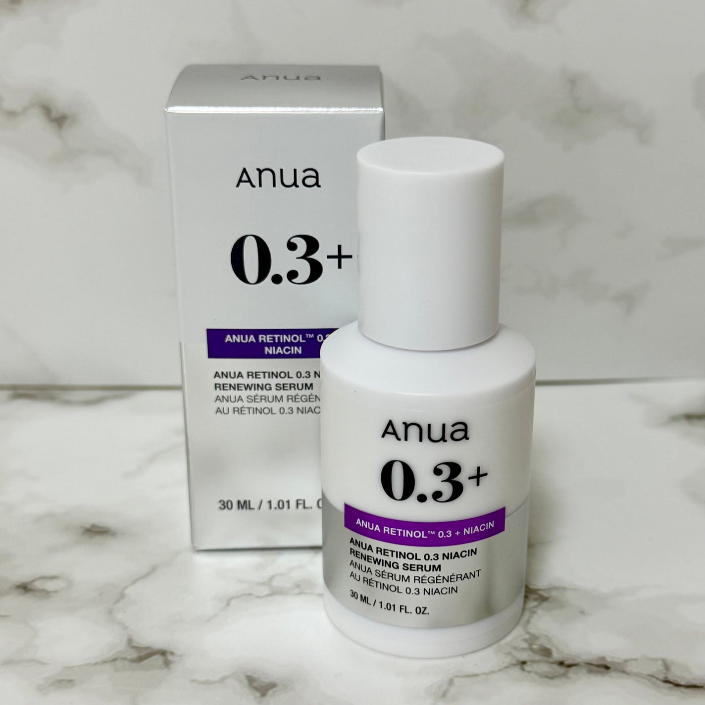 レチノール0.3 ナイアシンリニューイングセラム/Anua/美容液を使ったクチコミ(1枚目)