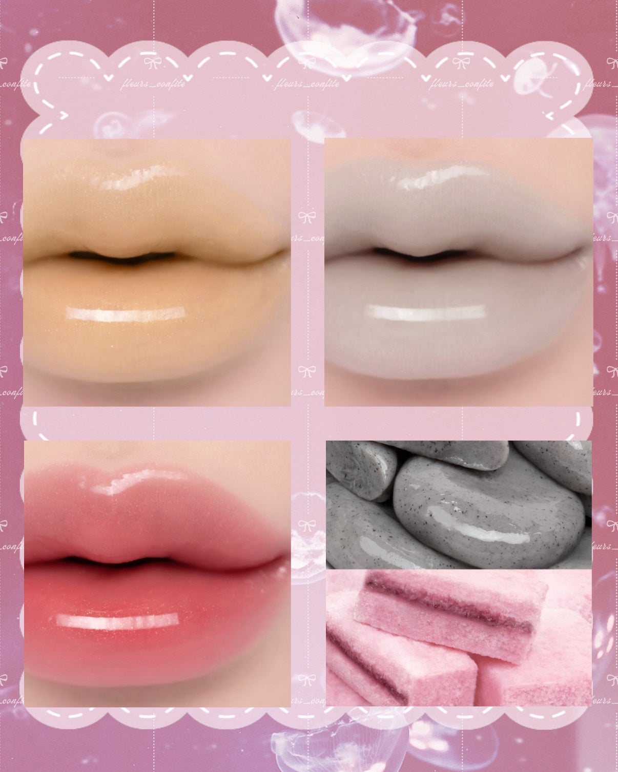 グラスティングカラーグロス/rom&nd/リップグロスを使ったクチコミ(5枚目)