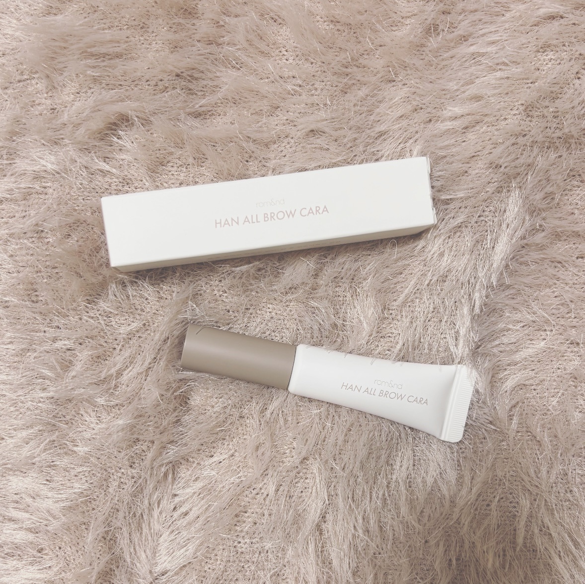 ハンオールブロウカラ/rom&nd/眉マスカラを使ったクチコミ（1枚目）