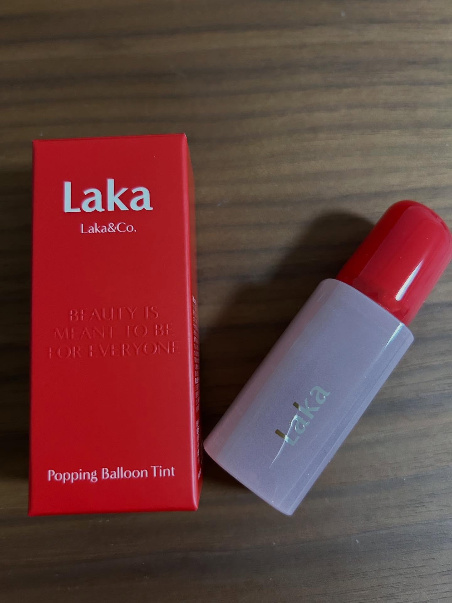 ポッピングバルーンティント/Laka/リップティントを使ったクチコミ（1枚目）