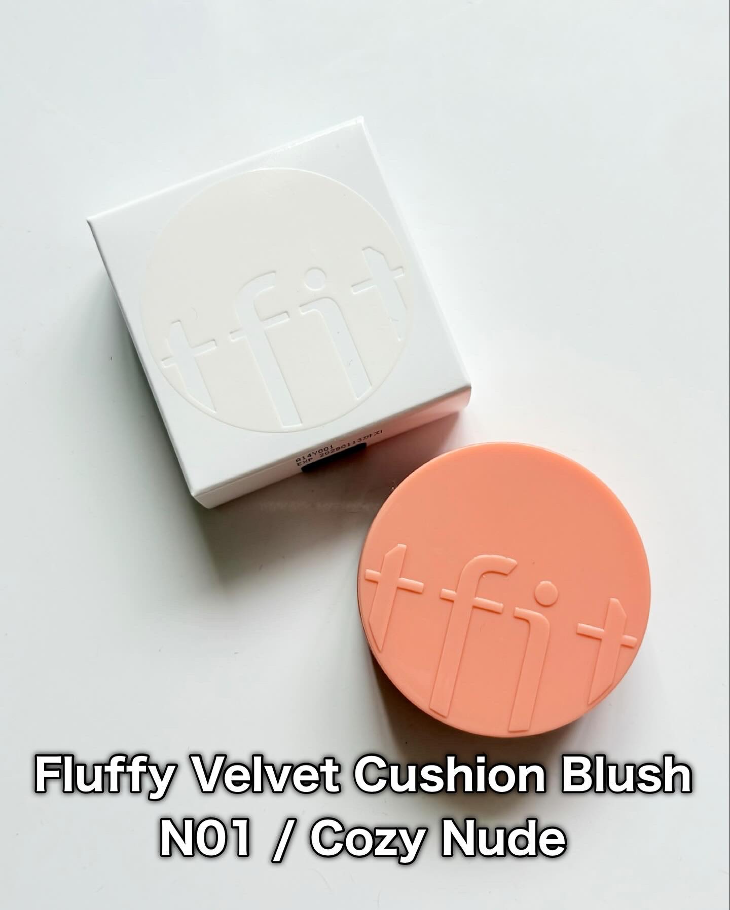 フラッフィーベルベットクッションチーク /TFIT/ジェル・クリームチークを使ったクチコミ（2枚目）