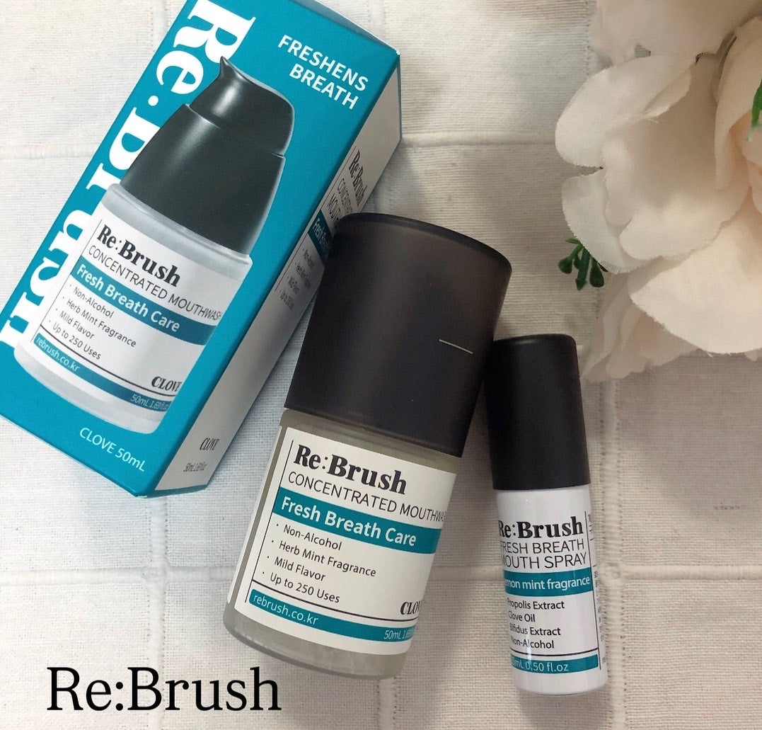 口臭除去クローブ濃縮マウスウォッシュ/Re:Brush/マウスウォッシュ・スプレーを使ったクチコミ(4枚目)