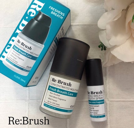 口臭除去クローブ濃縮マウスウォッシュ/Re:Brush/マウスウォッシュ・スプレーを使ったクチコミ(4枚目)