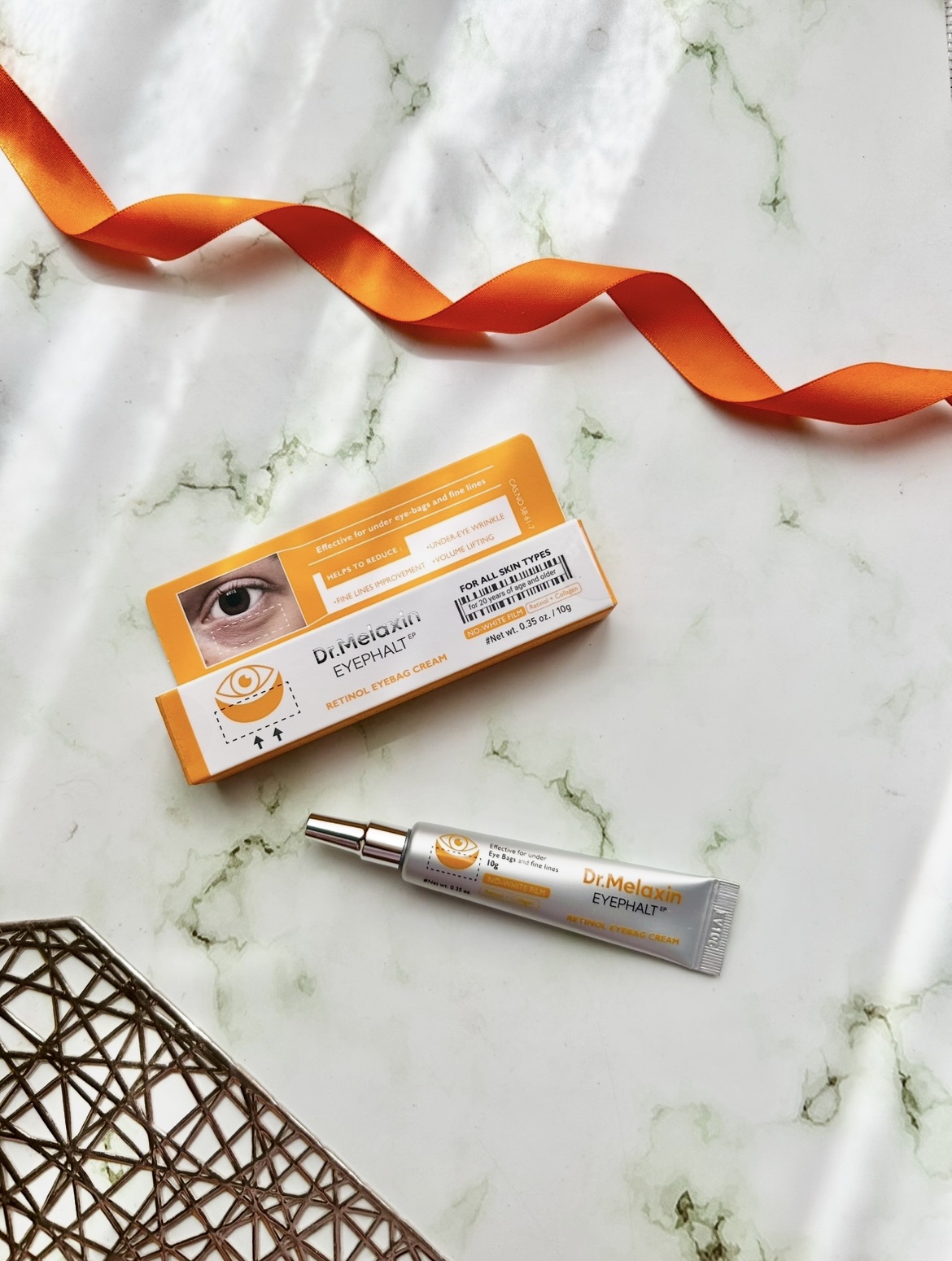 レチノールアイファルトアイバッククリーム/Dr.Melaxin/アイケア・アイクリームを使ったクチコミ（1枚目）