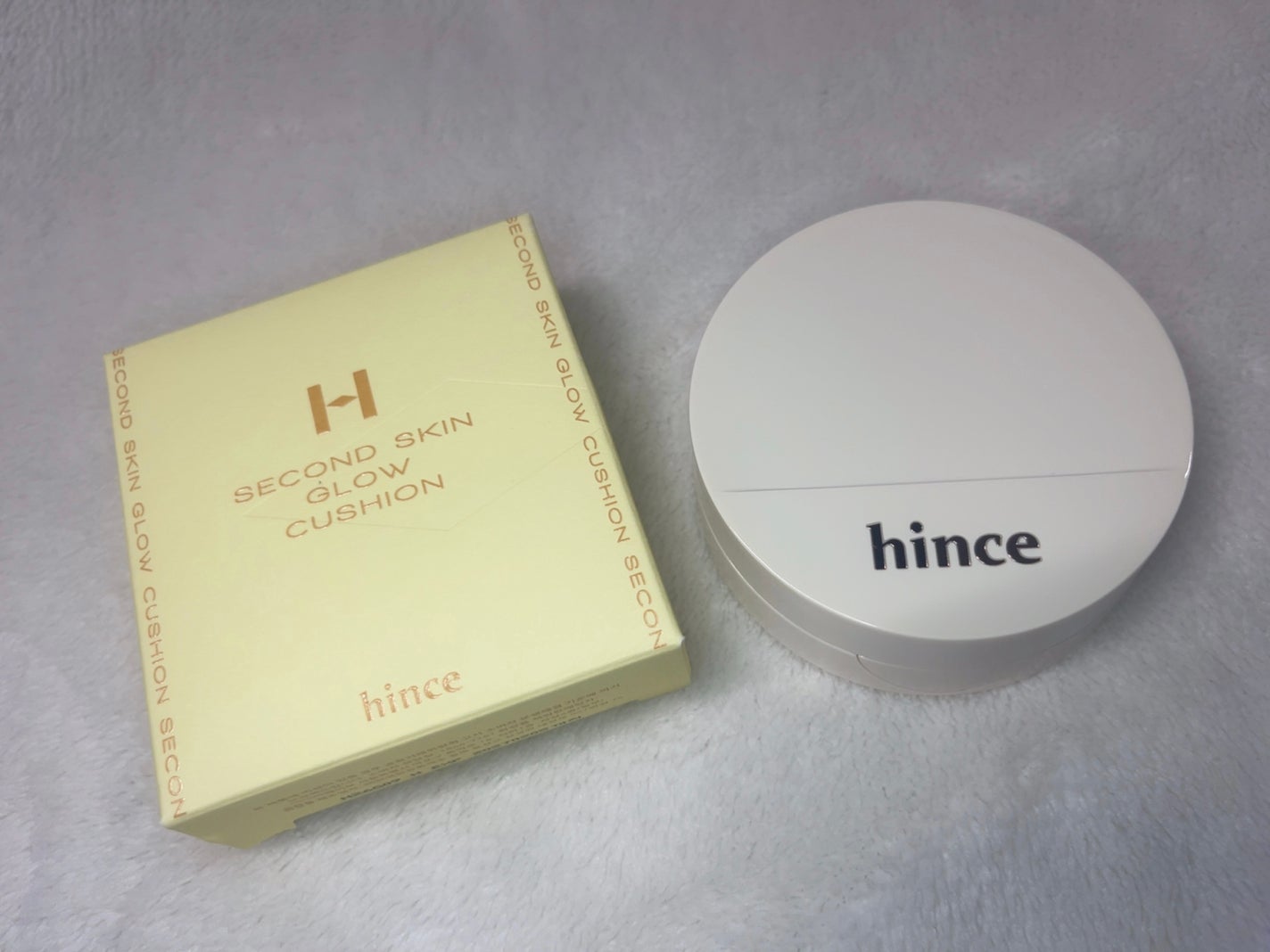 セカンドスキングロウクッション/hince/クッションファンデーションを使ったクチコミ(1枚目)