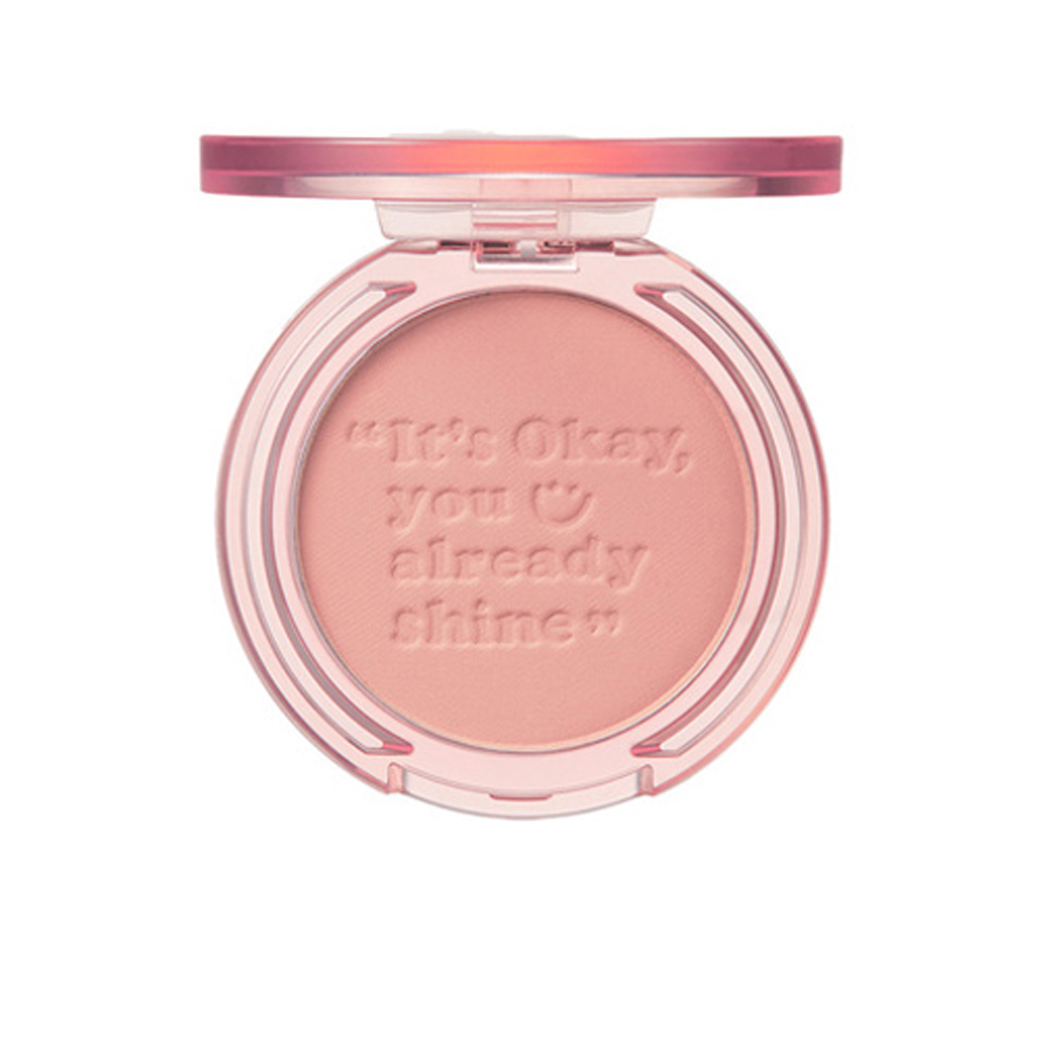 ピュア ブラッシュド サンシャイン チーク 01 CALM PINK(おうちピンク)【ハート盛り】