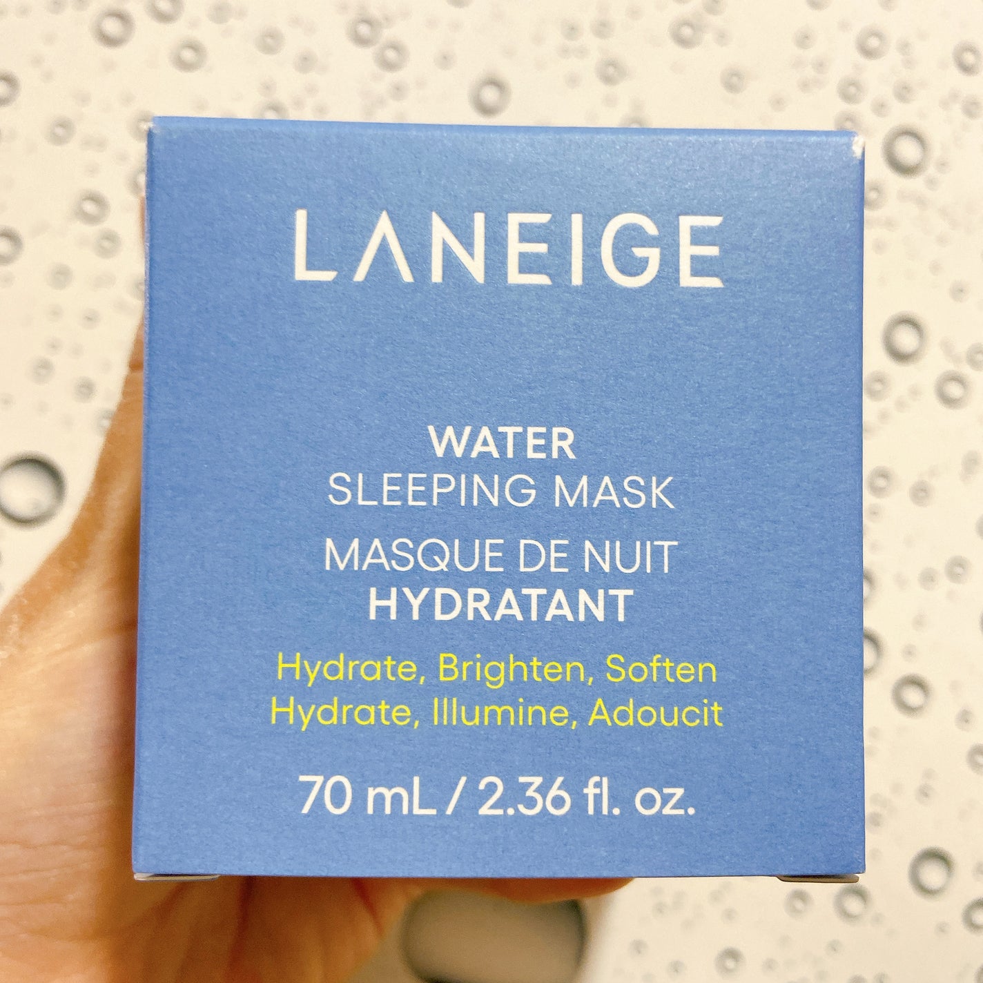 ウォータースリーピングマスク N/LANEIGE/フェイスクリームを使ったクチコミ(6枚目)