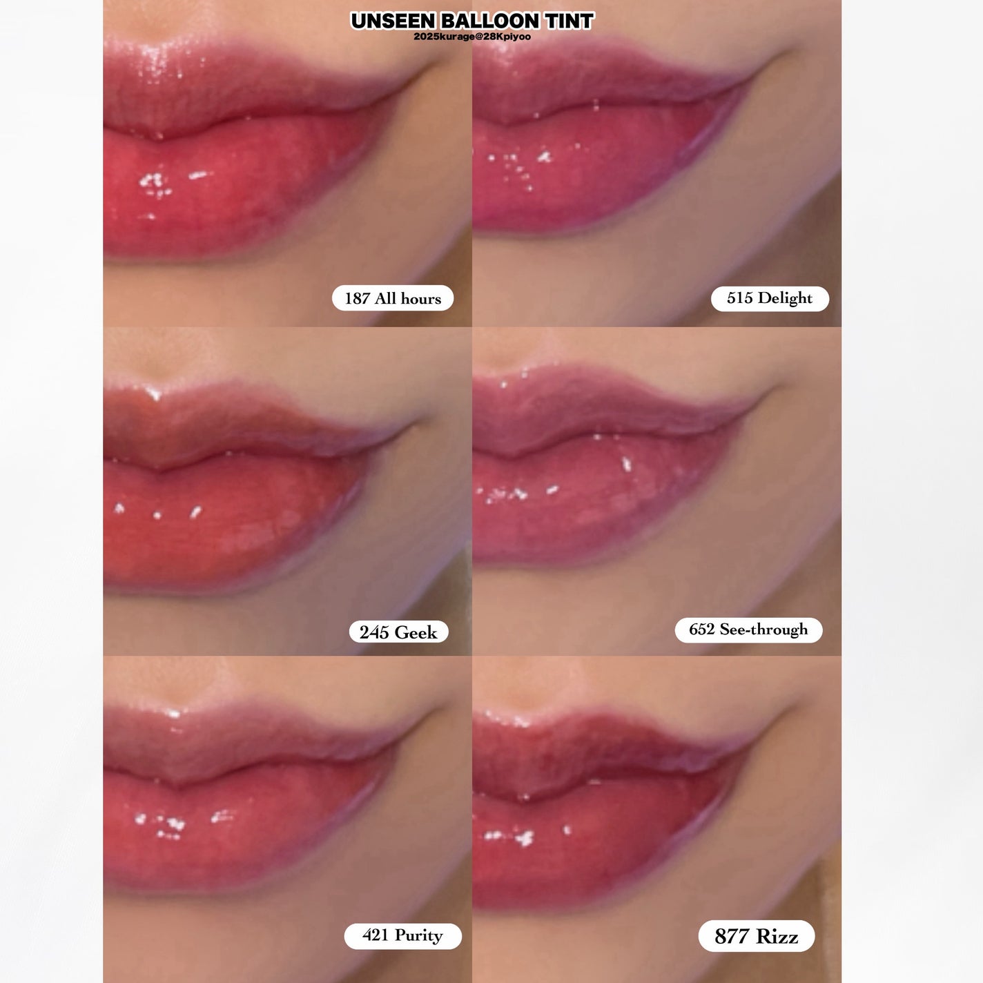 アンシーン バルーンティント/Oddtype/リップティントを使ったクチコミ(3枚目)