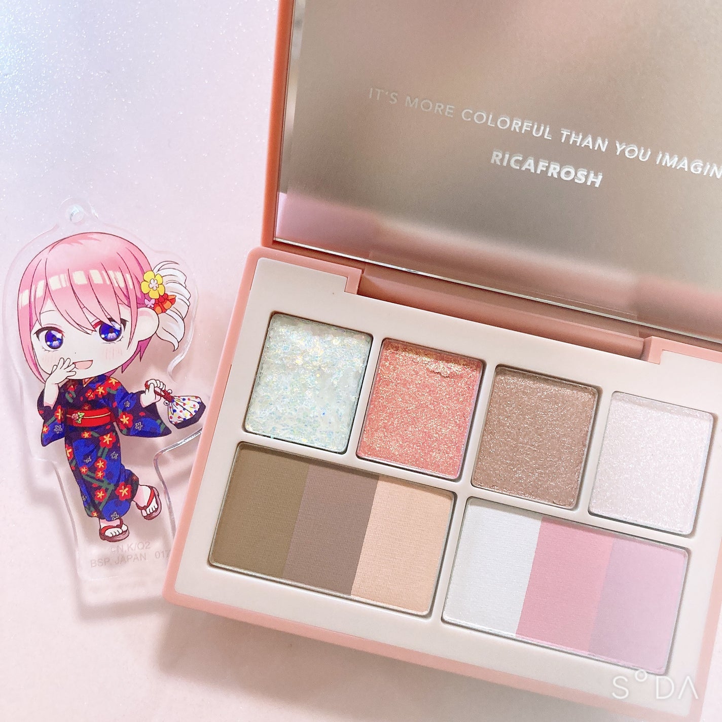 ラグトーマス・キット/RICAFROSH/アイシャドウパレットを使ったクチコミ(1枚目)