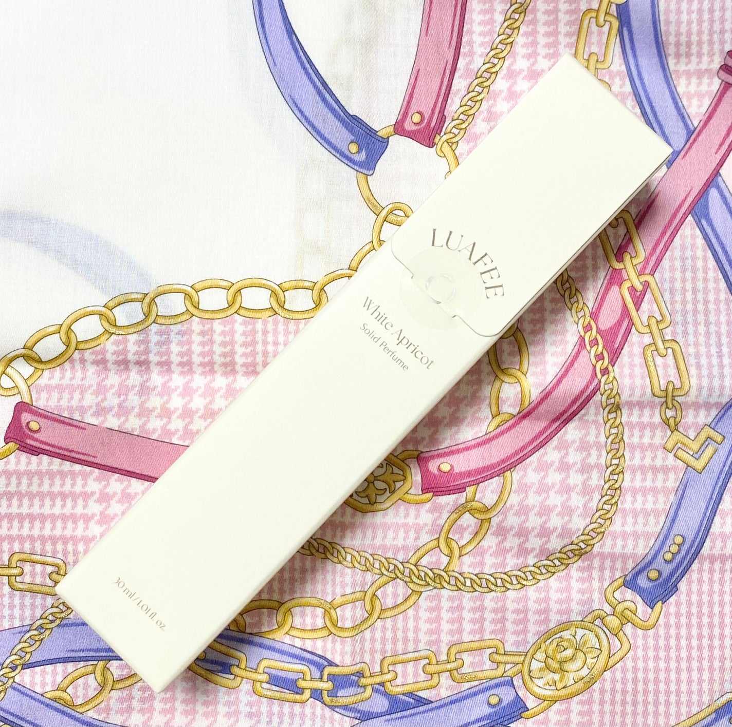 ソリッド パフューム ホワイトアプリコット/LUAFEE/練り香水を使ったクチコミ(1枚目)