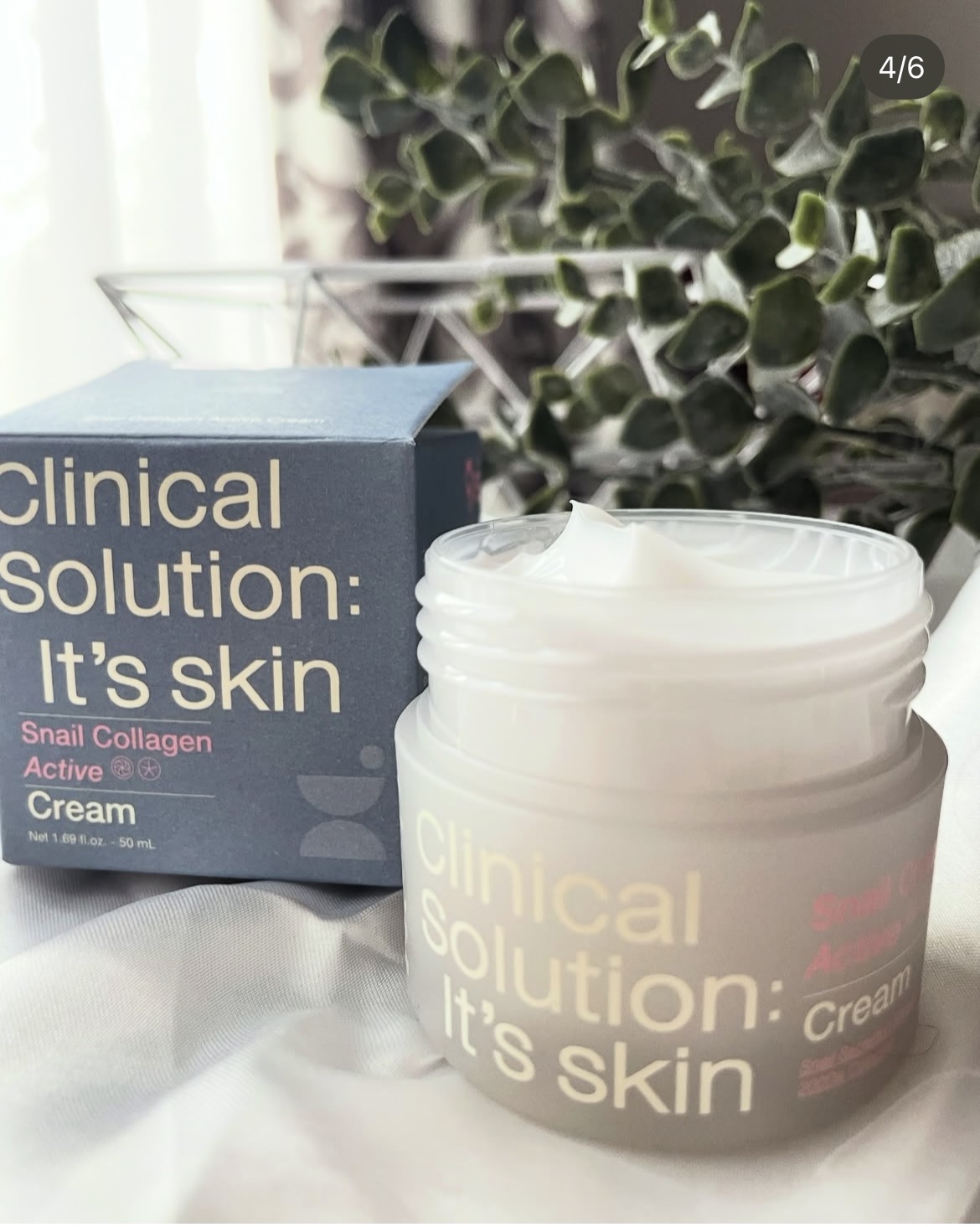 スネイルコラーゲンアクティブクリーム/It's skin/フェイスクリームを使ったクチコミ（3枚目）