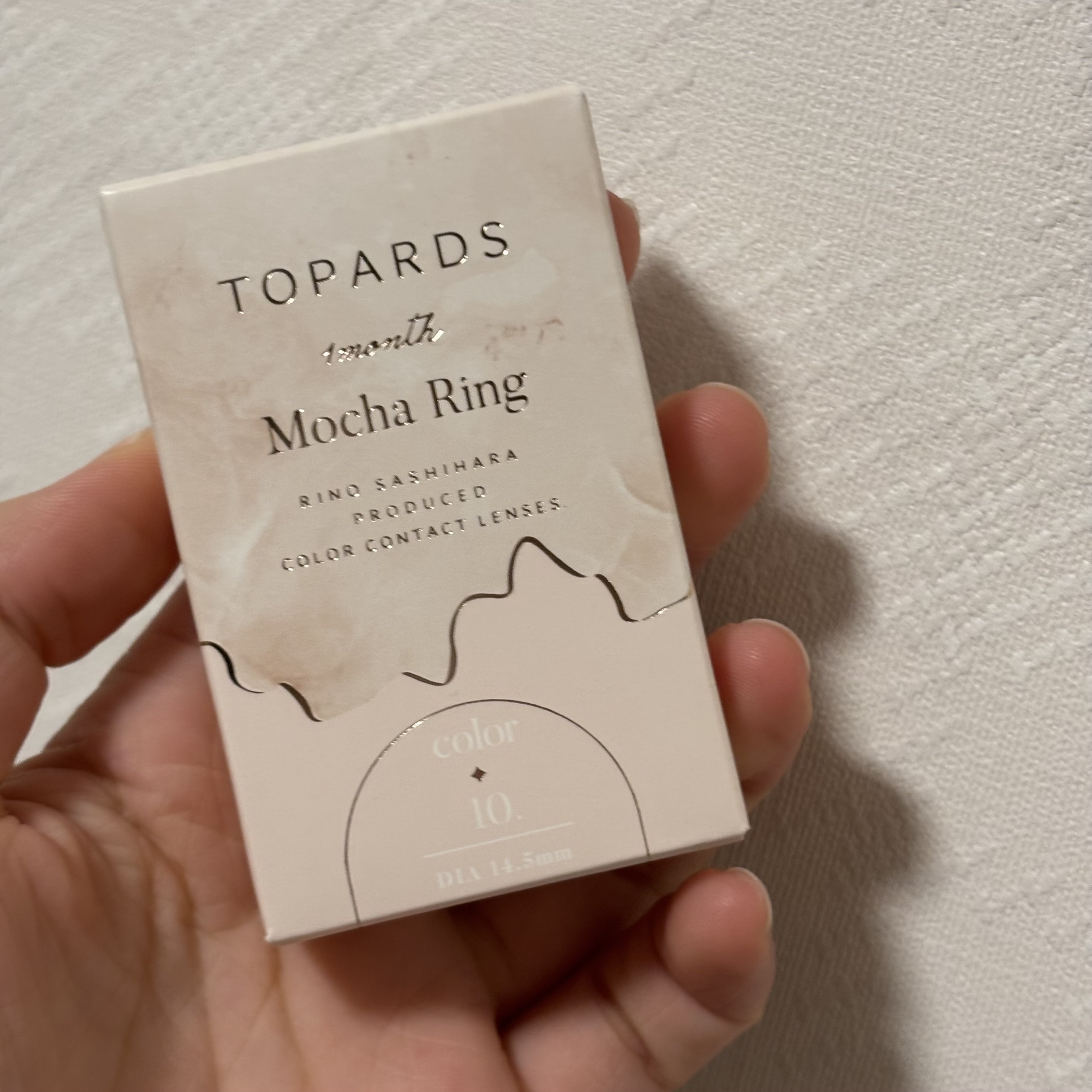 TOPARDS 1month モカリング/TOPARDS/１ヶ月（１MONTH）カラコンを使ったクチコミ（1枚目）