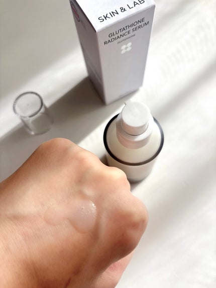 グルタチオンラディアンスセラム/SKIN&LAB/美容液を使ったクチコミ(3枚目)