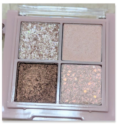 KM チェーン付きティンクルアイシャドウパレット/Kyumme/アイシャドウパレットを使ったクチコミ(3枚目)