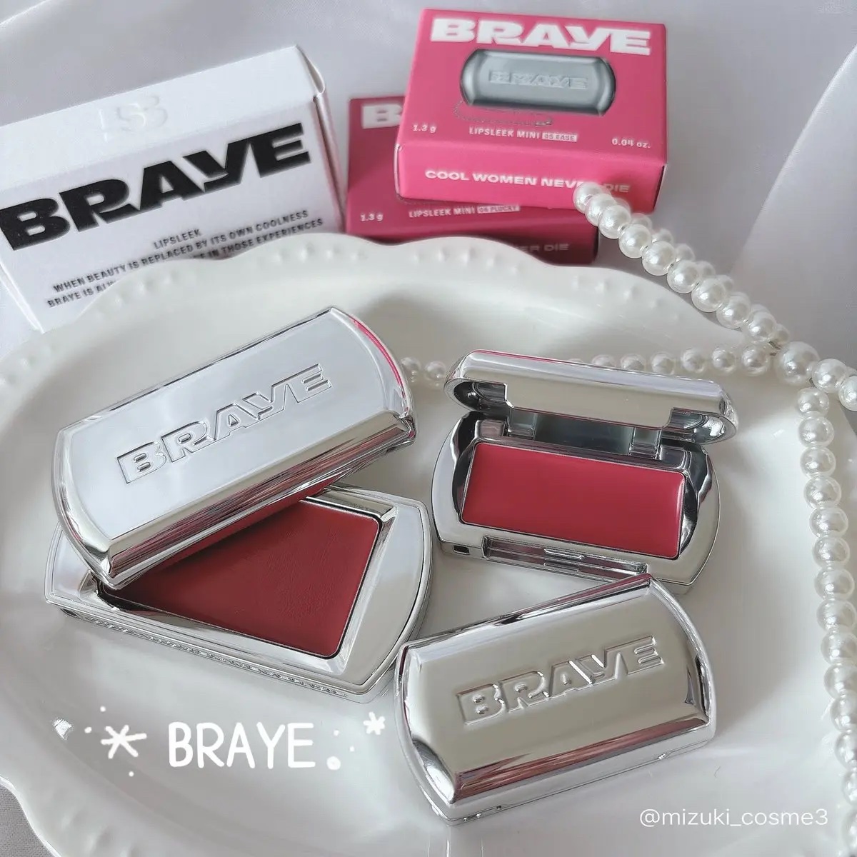 BRAYE LIPSLEEK/BRAYE/口紅を使ったクチコミ（1枚目）