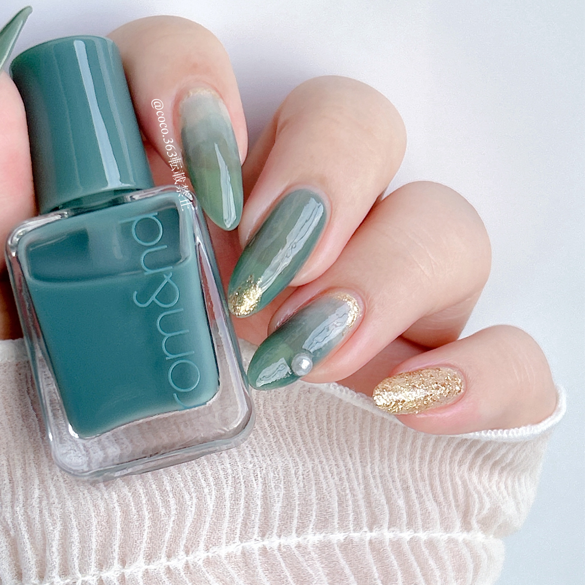 ネイル エナメル 細筆タイプ/ちふれ/マニキュアを使ったクチコミ（3枚目）