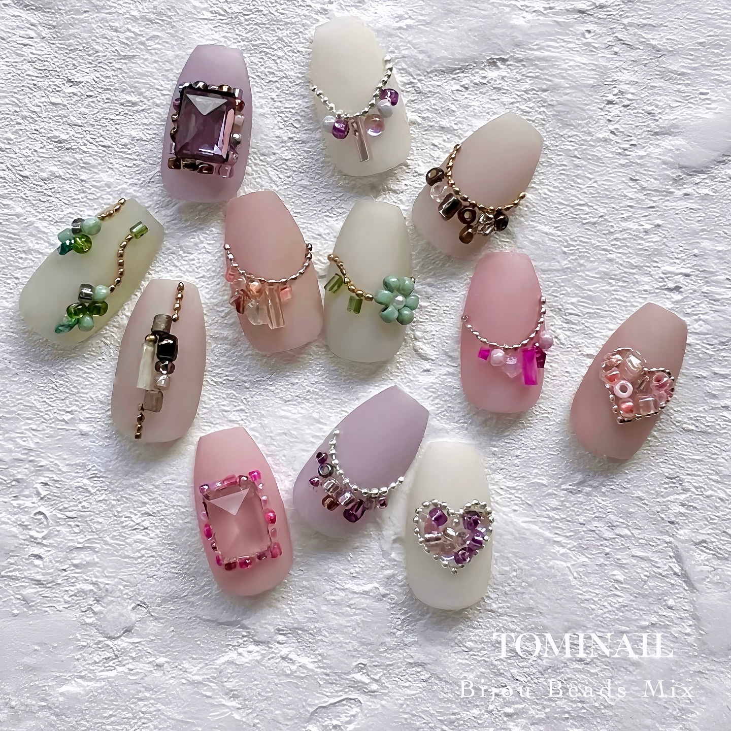 @tominail.japan 
⁡
人気のビジュービーズMIX🫶
new color✨

9月5日am10:00〜
⁡
色々な素材がミックスされてます☺️✨
⁡
˗˗˗˗˗˗˗˗˗˗˗˗˗˗˗˗˗˗˗˗˗˗˗˗˗˗˗˗˗˗˗˗˗˗˗˗˗