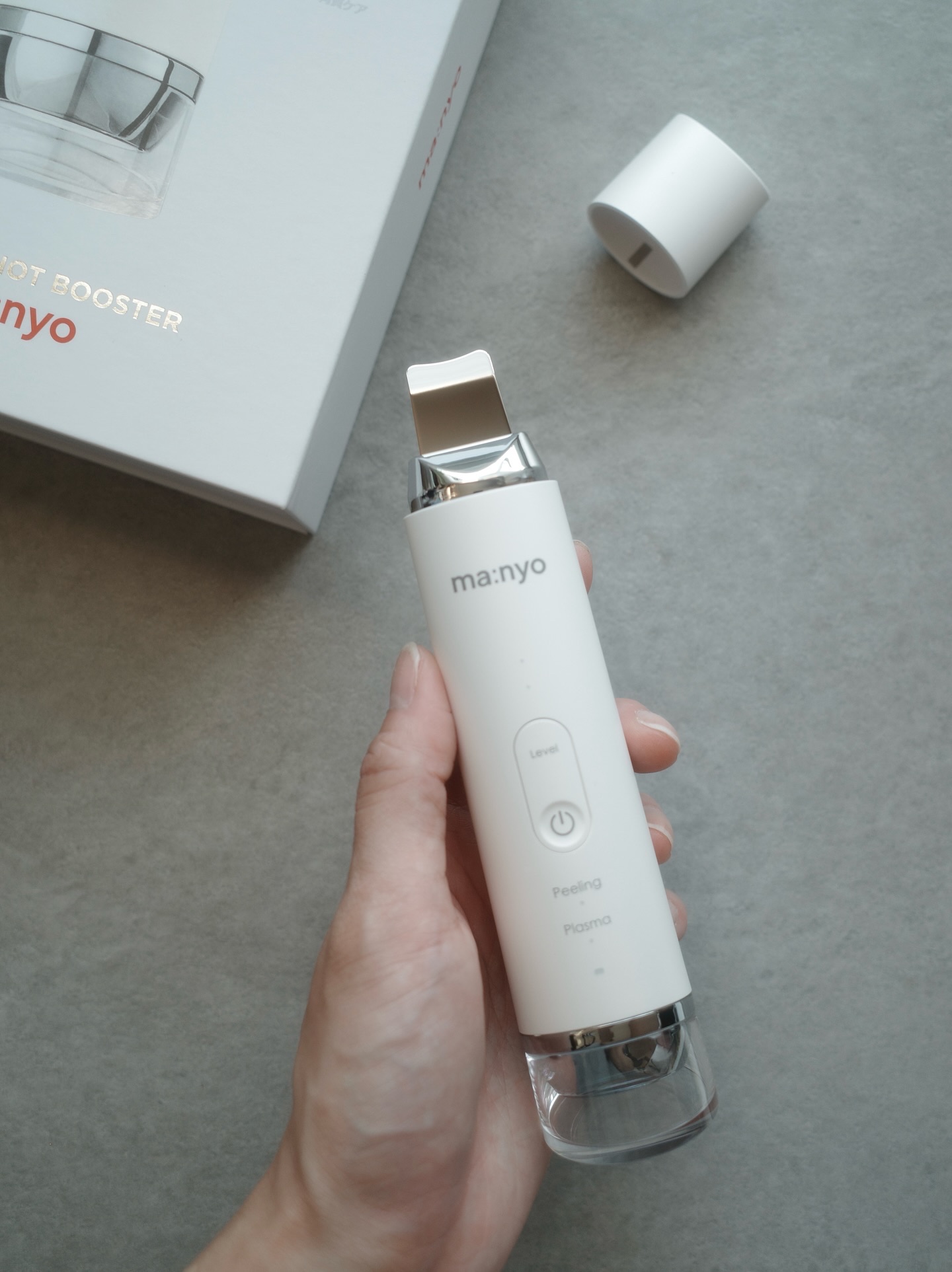 プラズマショットブースター/manyo/美顔器・マッサージを使ったクチコミ（1枚目）