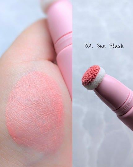 ザ・ゼリーミルキーチークブラッシャー/tam BEAUTY/ジェル・クリームチークを使ったクチコミ(4枚目)