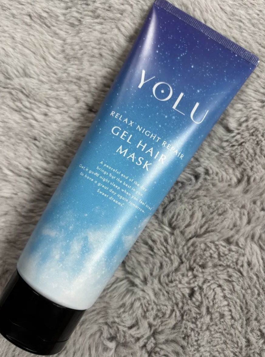 ヨル　リラックスナイトリペアジェルヘアマスク/YOLU/ヘアマスク・ヘアパックを使ったクチコミ（1枚目）