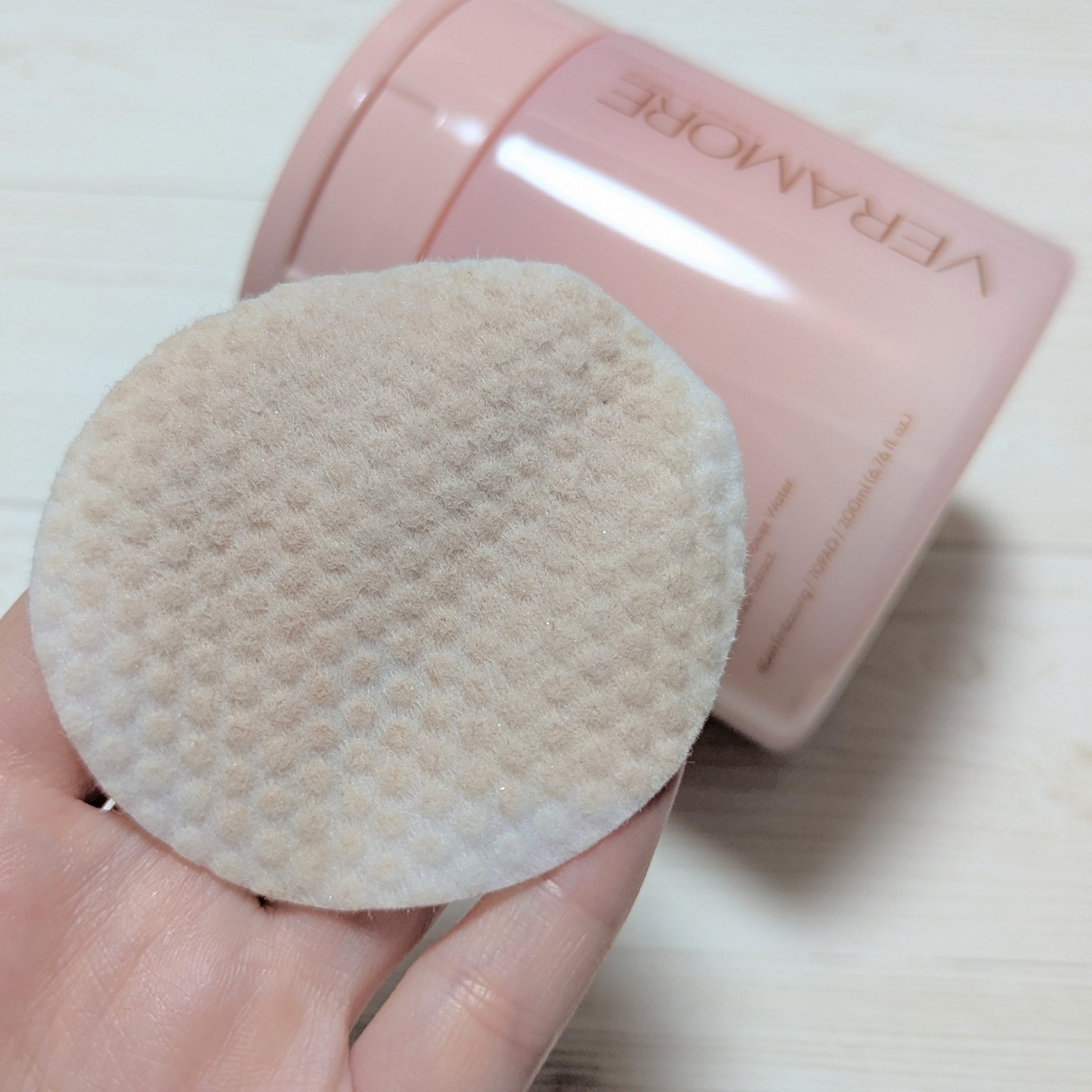 ローズ＆ティーツリークレンジングパッド/VERAMORE/クレンジングシートを使ったクチコミ（2枚目）